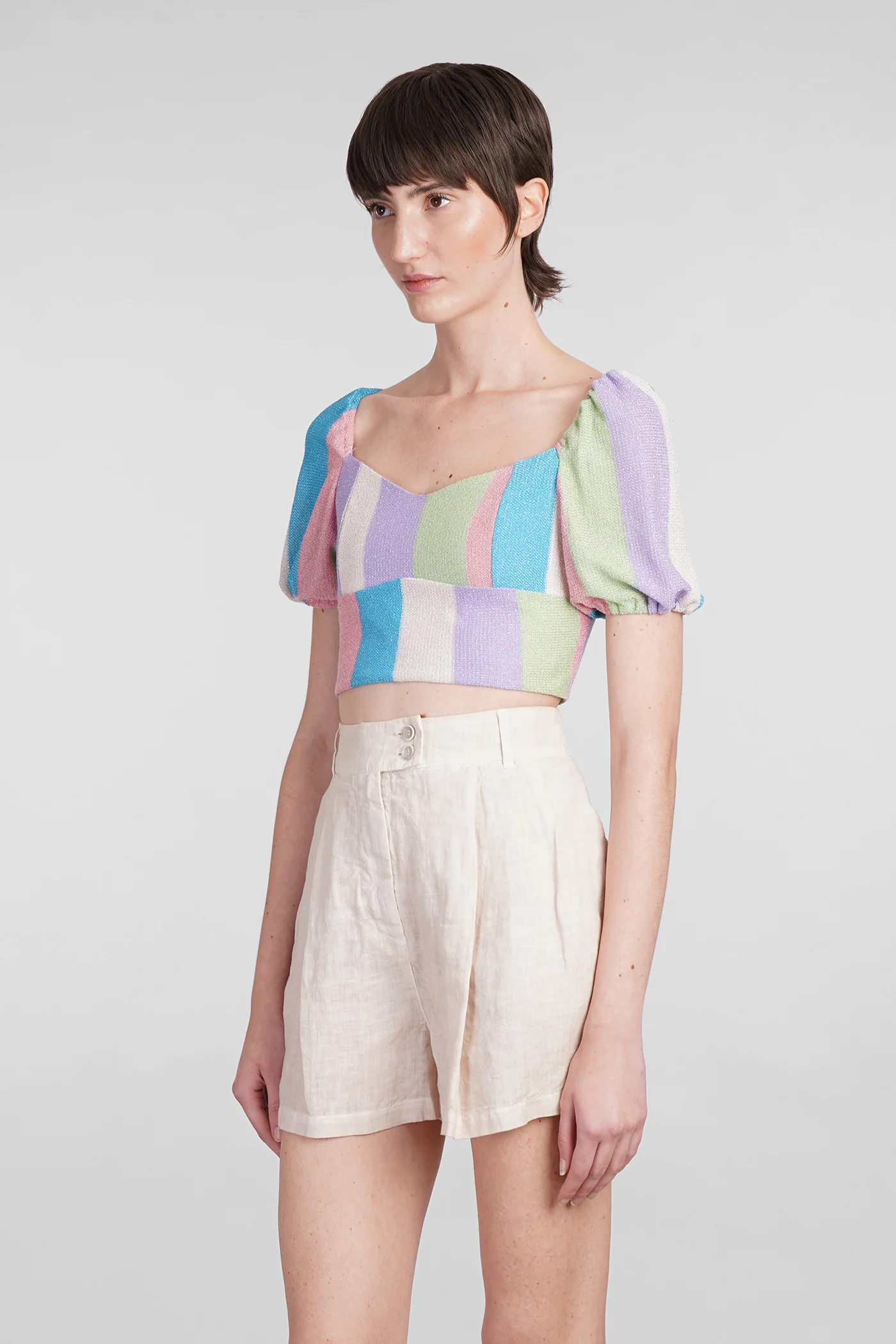 Delia Topwear in multicolor viscose - Image 4