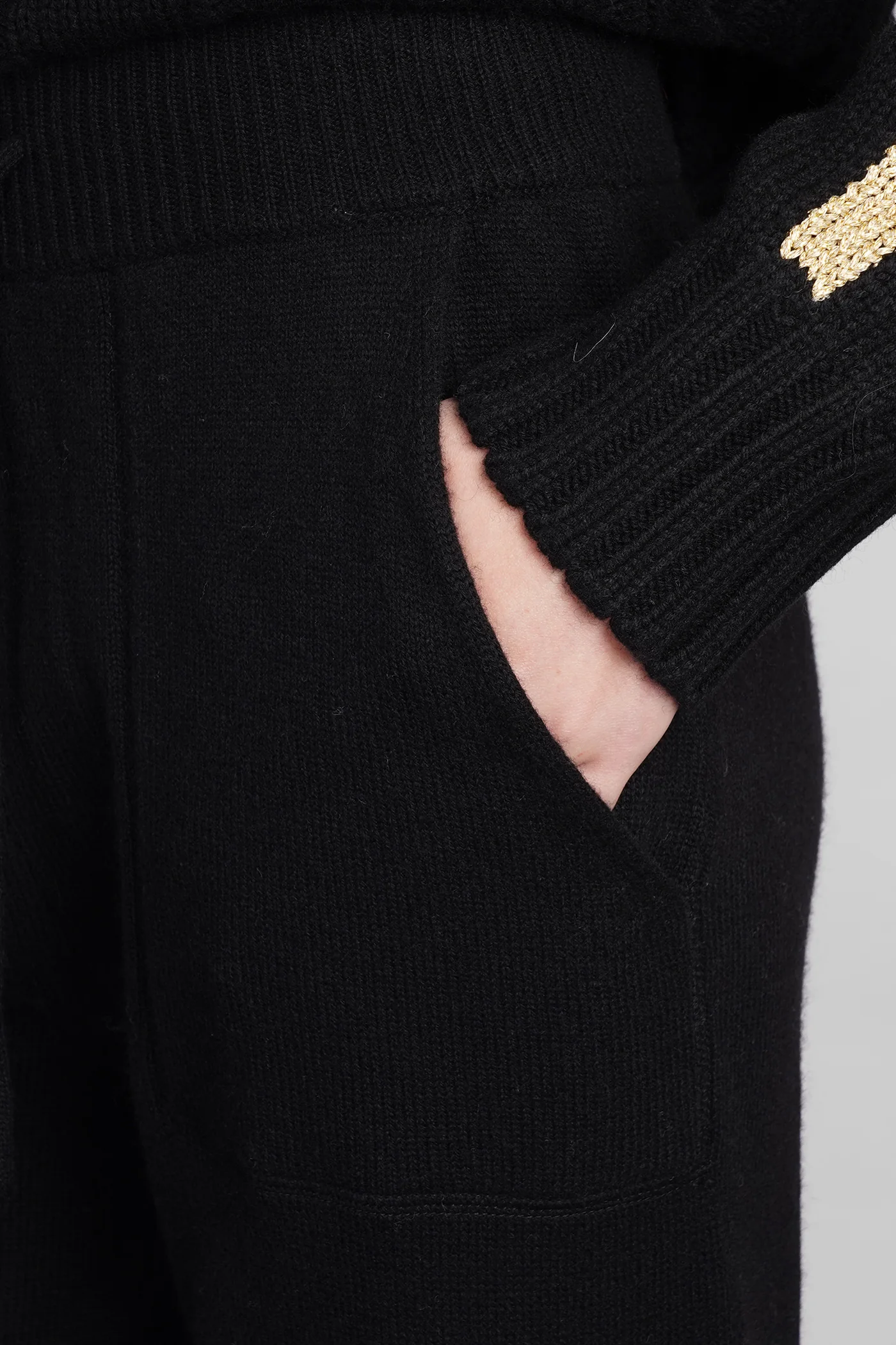 Grenelle Pants in black wool - Image 5