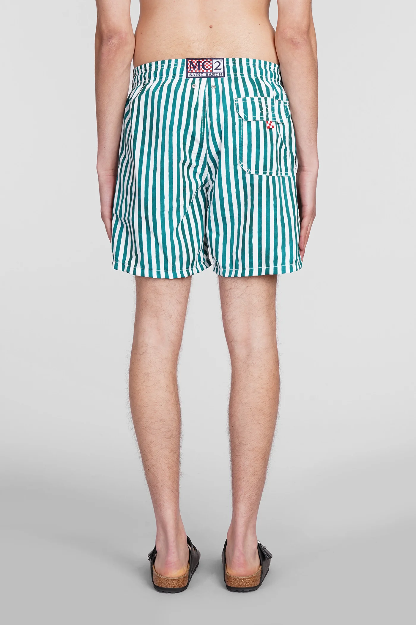 Gustavia Beachwear in green polyester - Image 2
