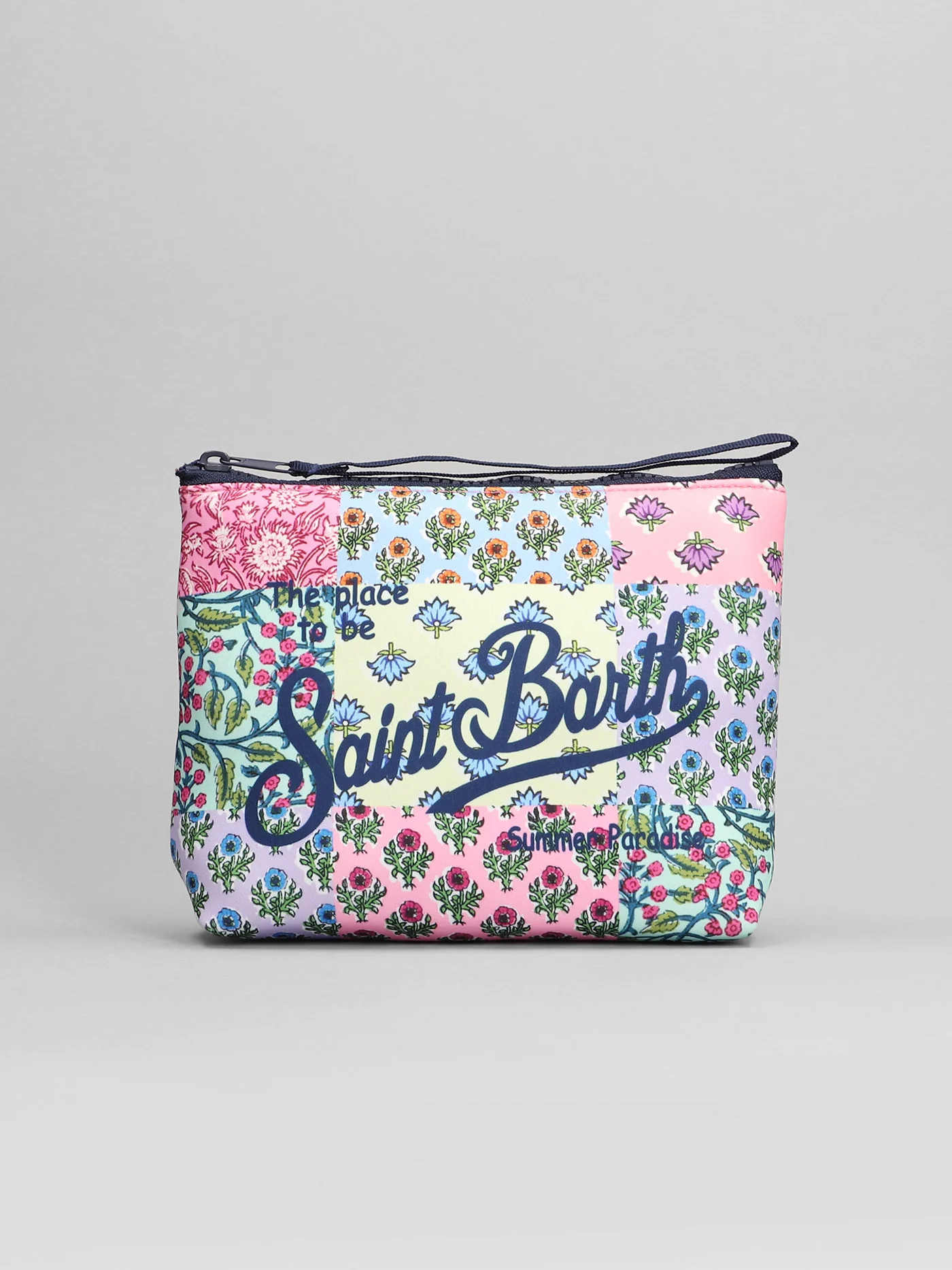 Aline Clutch in multicolor Neoprene