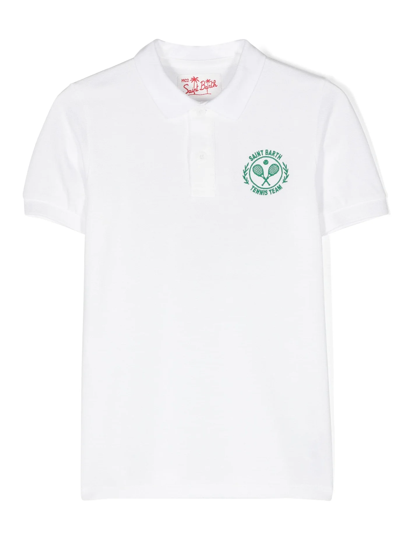 Beverly hills jr Polo in white cotton