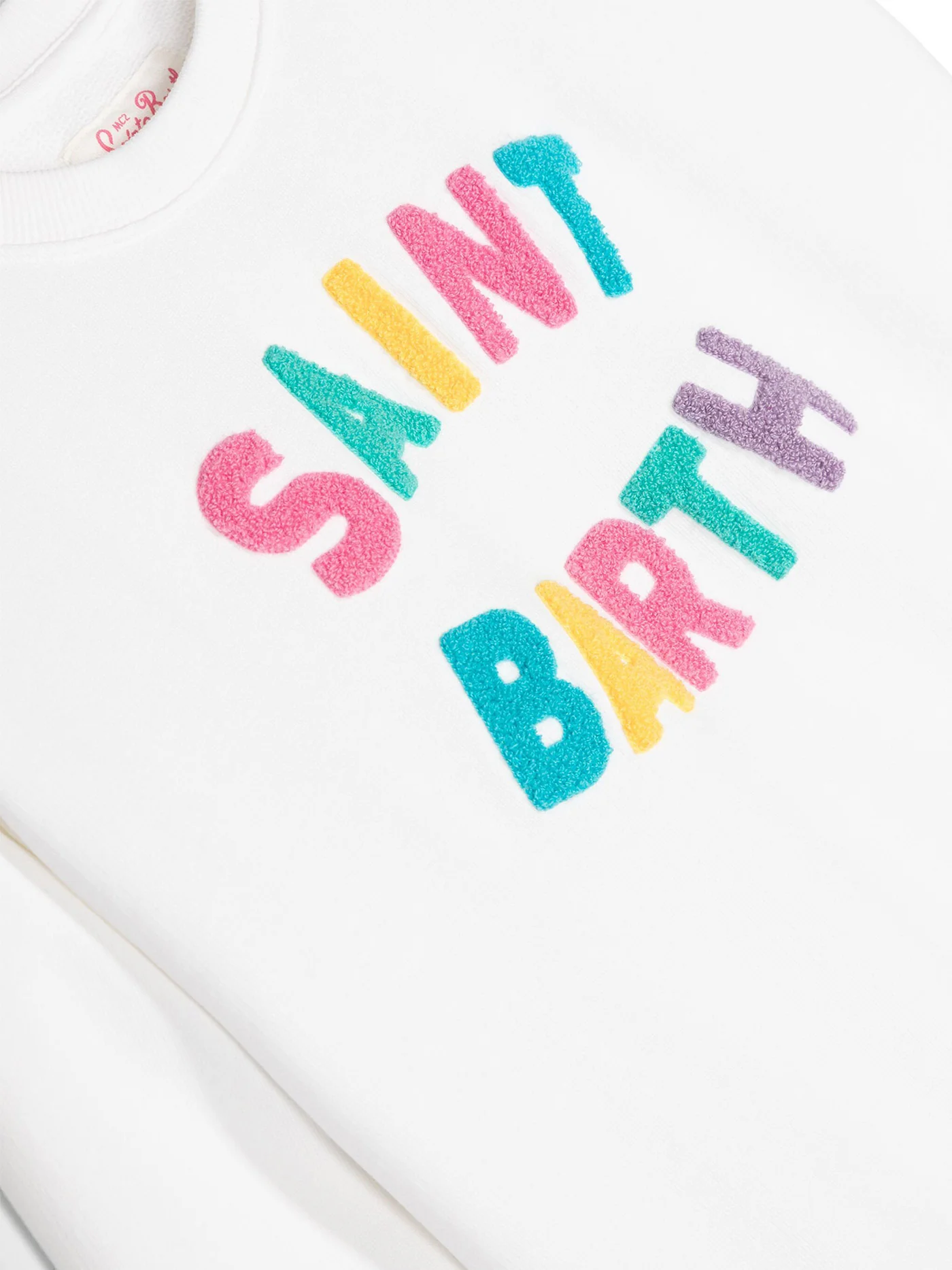 Briony Sweatshirt in white cotton - Image 3