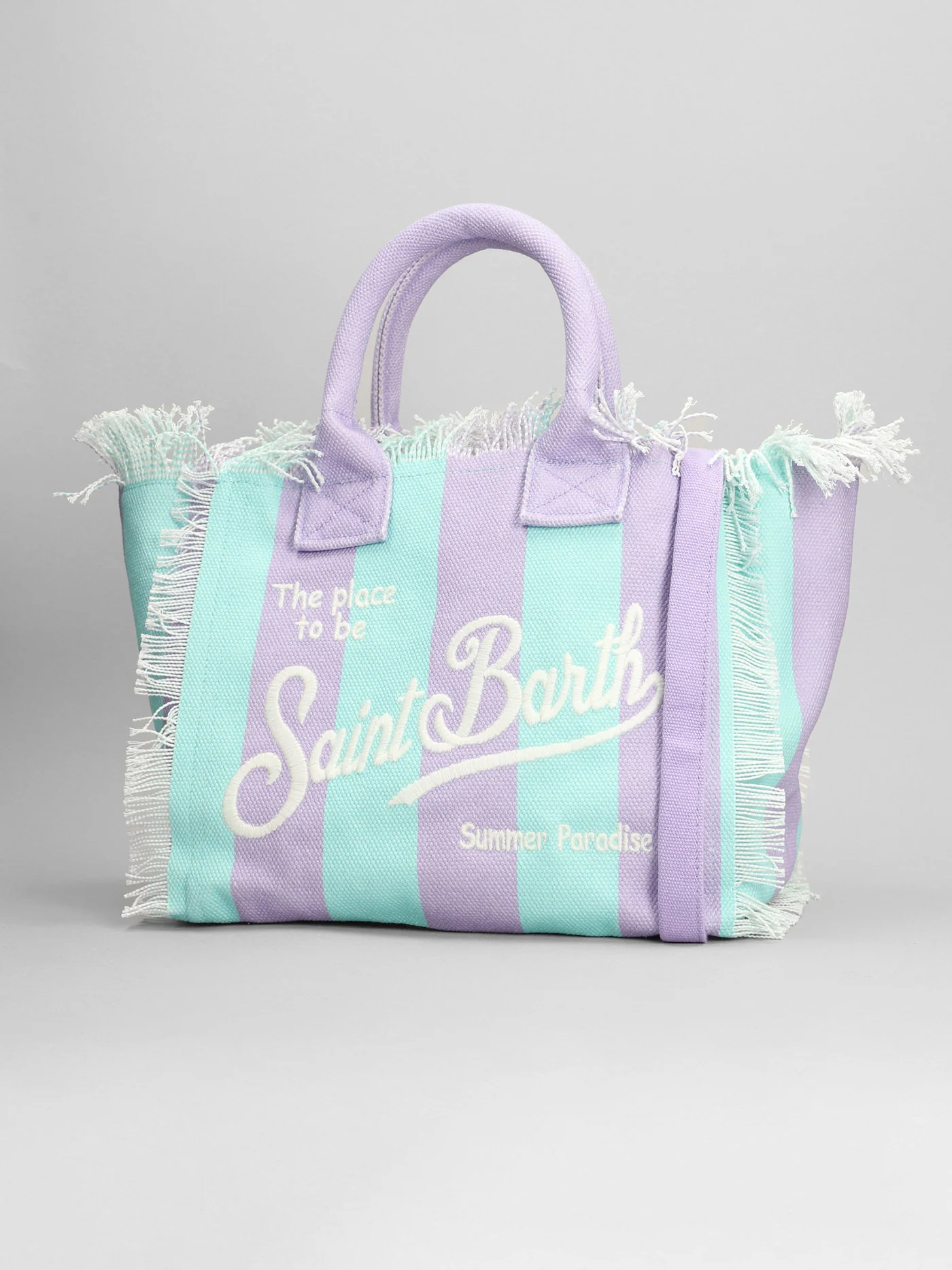 Colette Hand bag in Lilla cotton - Image 2