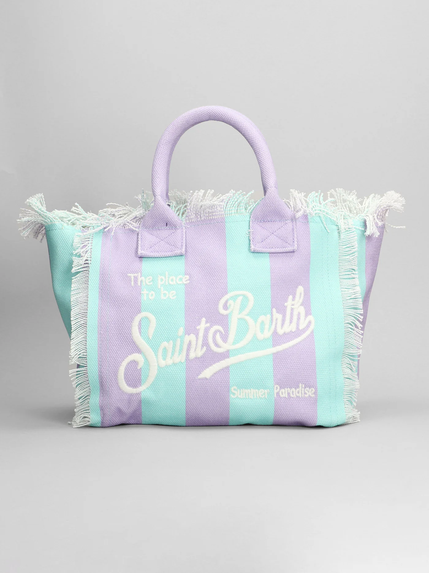 Colette Hand bag in Lilla cotton - Image 3