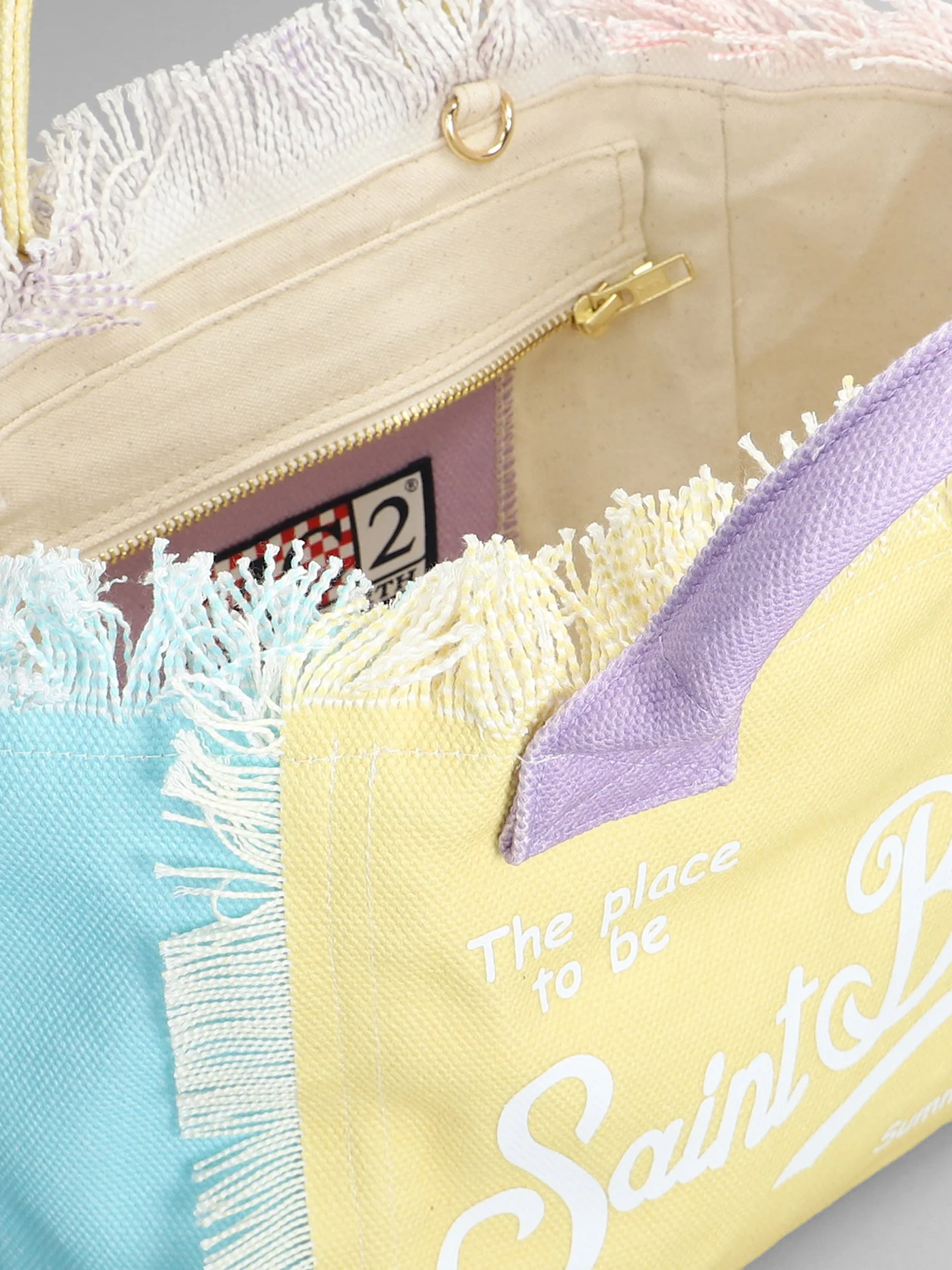 Colette Hand bag in multicolor cotton - Image 4