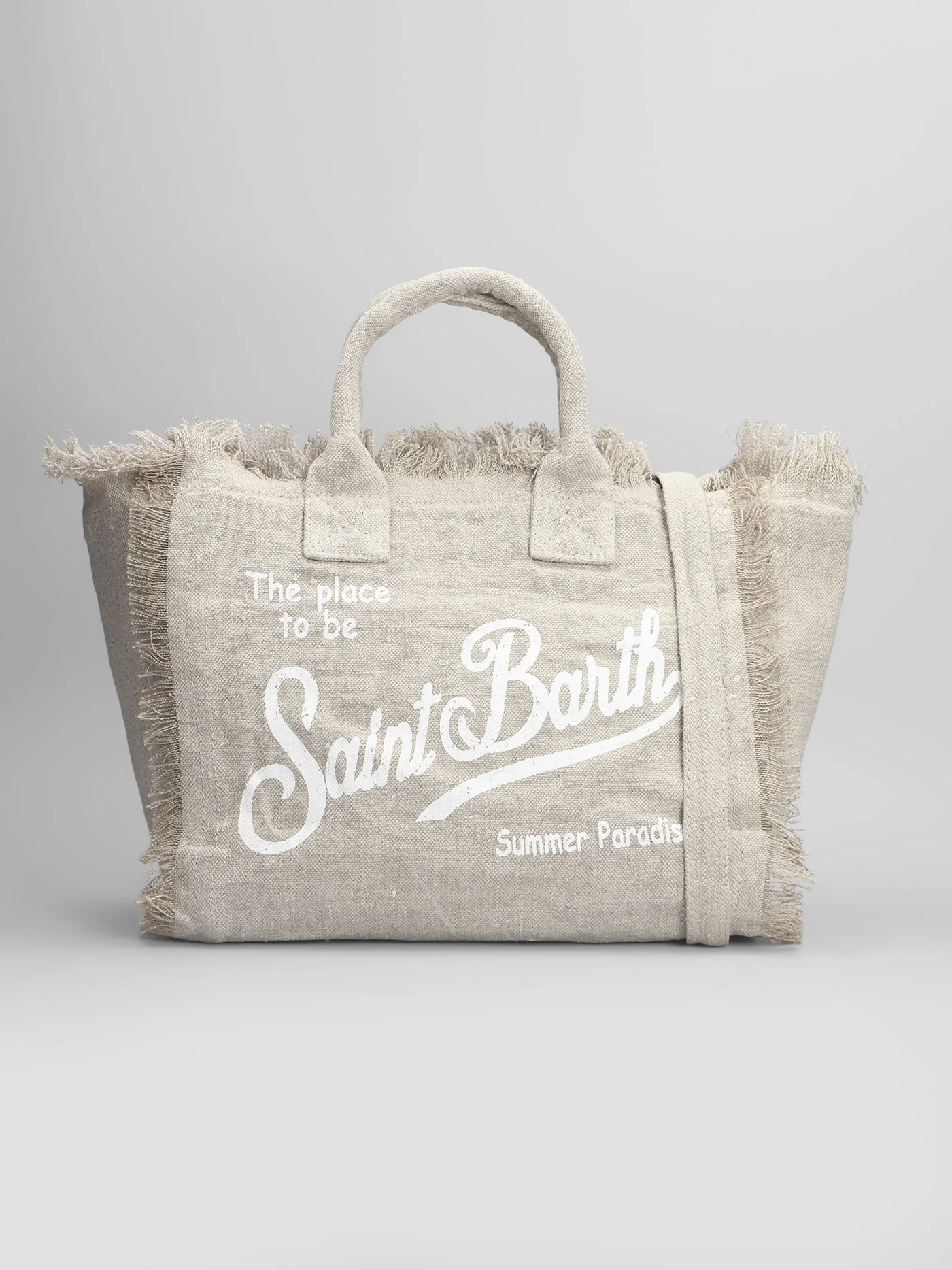Colette linen Tote in beige linen
