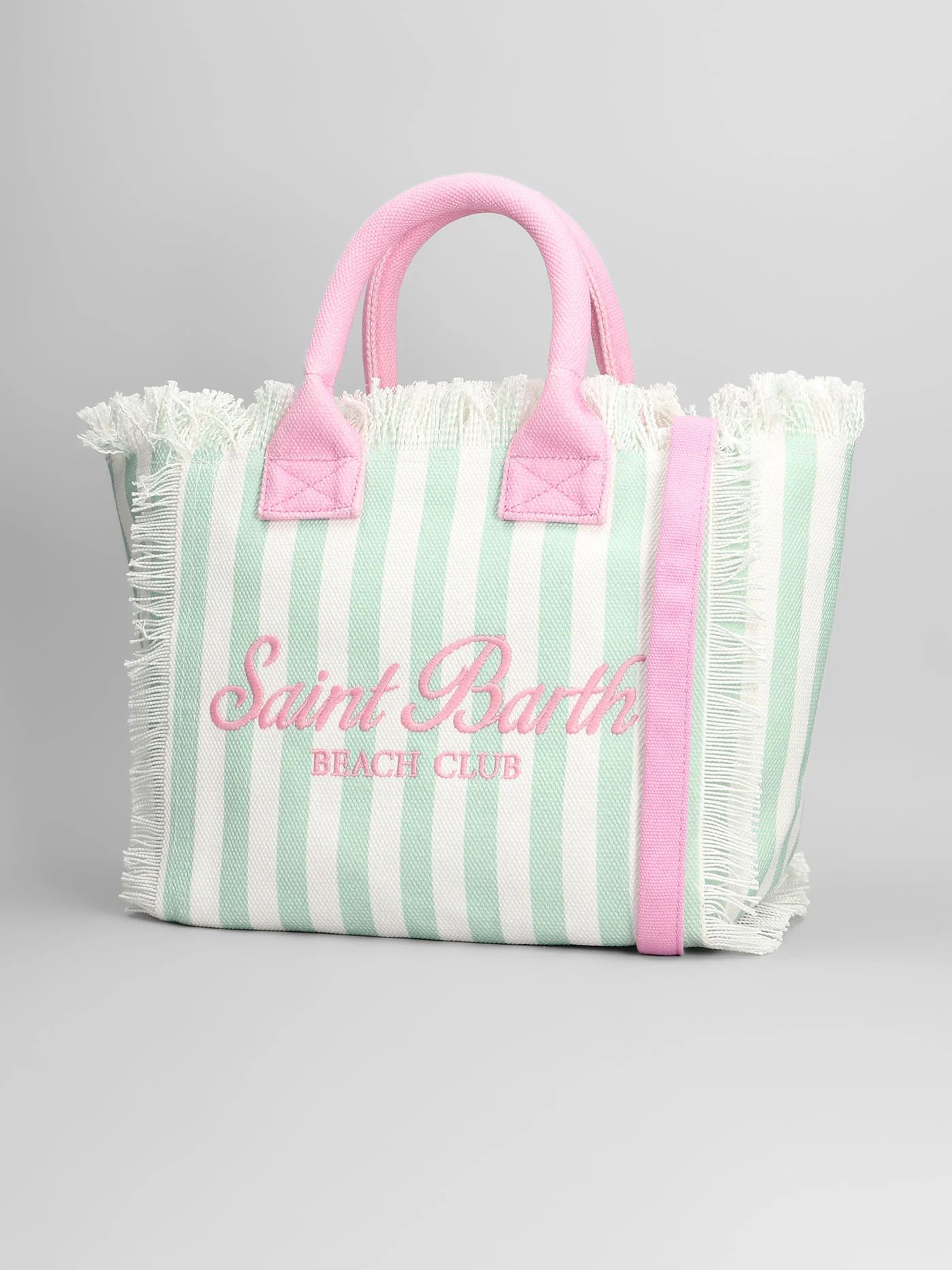 Colette Tote in green cotton - Image 2