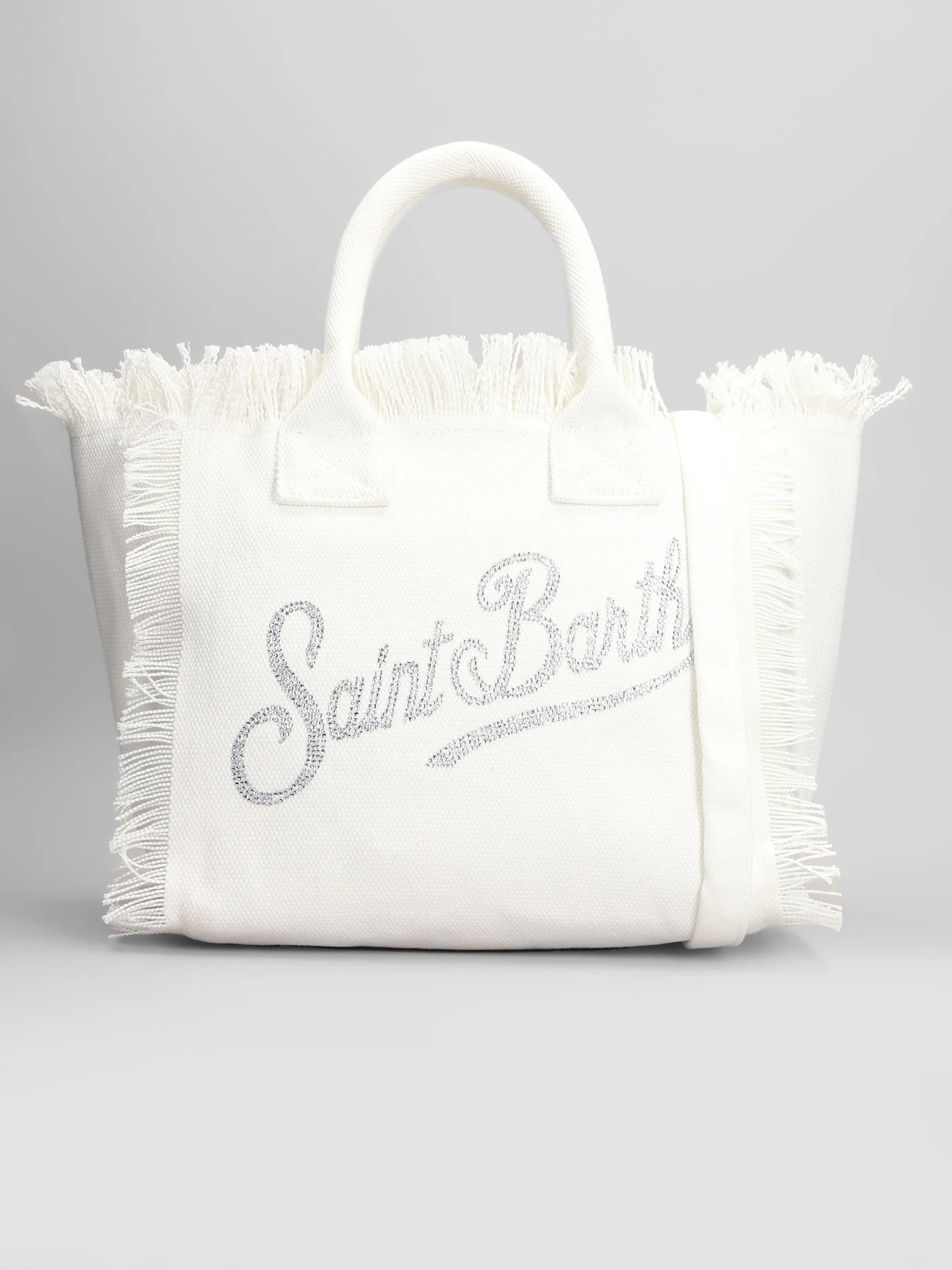 Colette Tote in white cotton