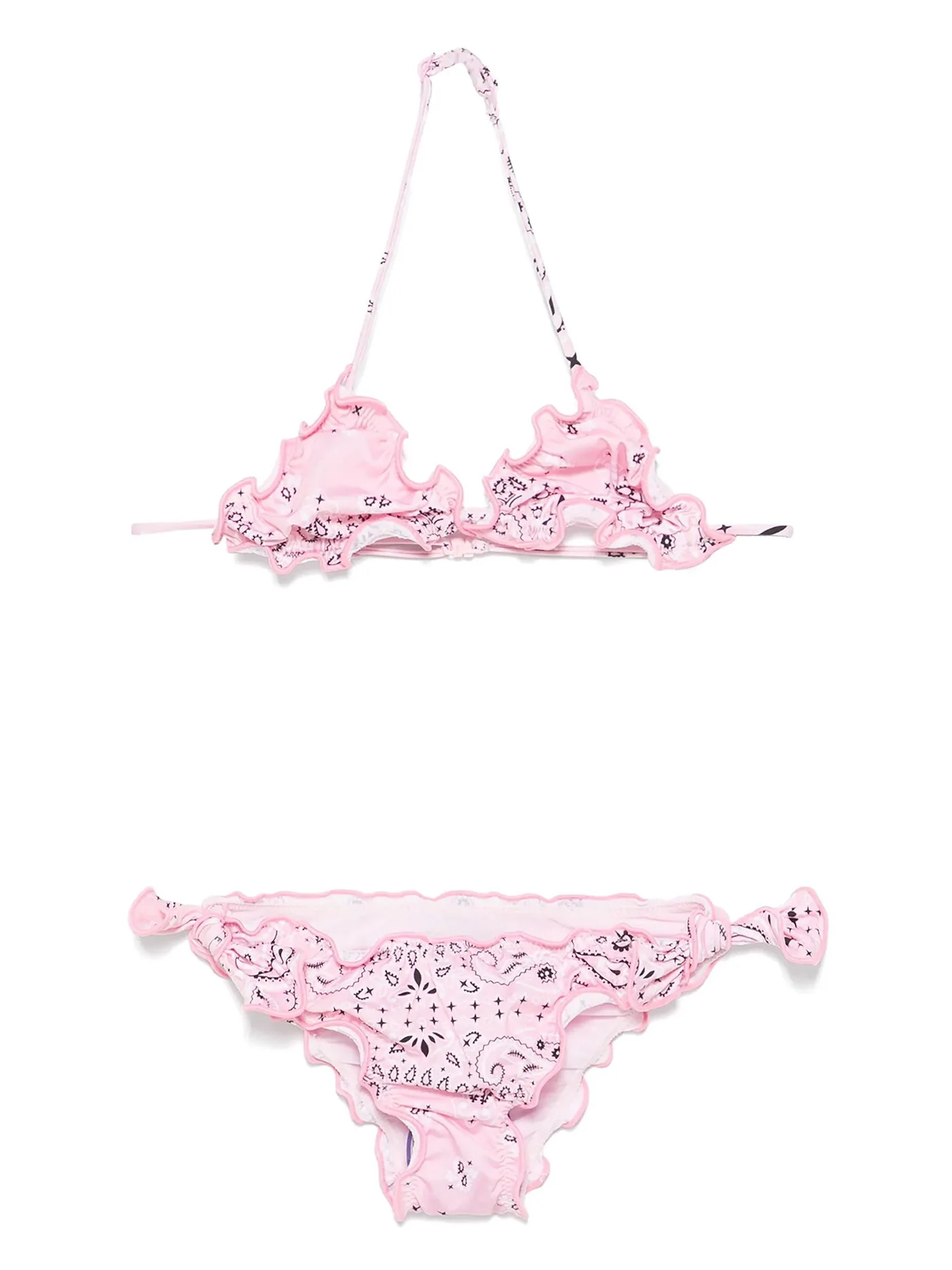 Cris Beachwear in rose-pink polyamide