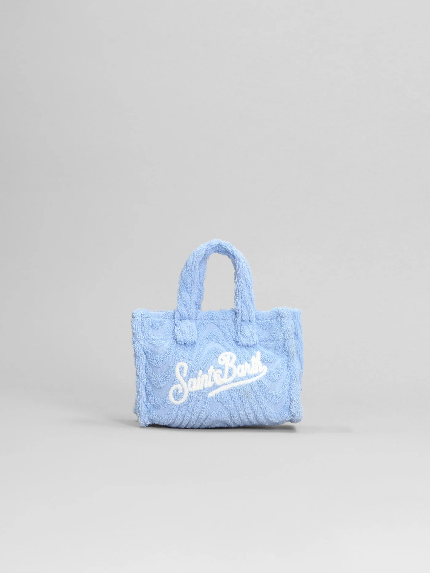 Key bag n Hand bag in cyan polyester - Image 3