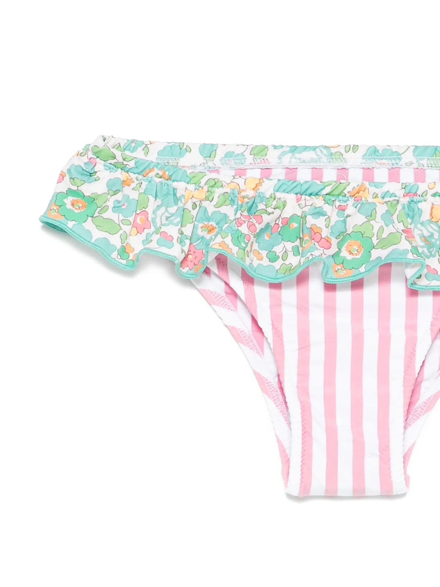 Melly Beachwear in rose-pink polyester - Image 2