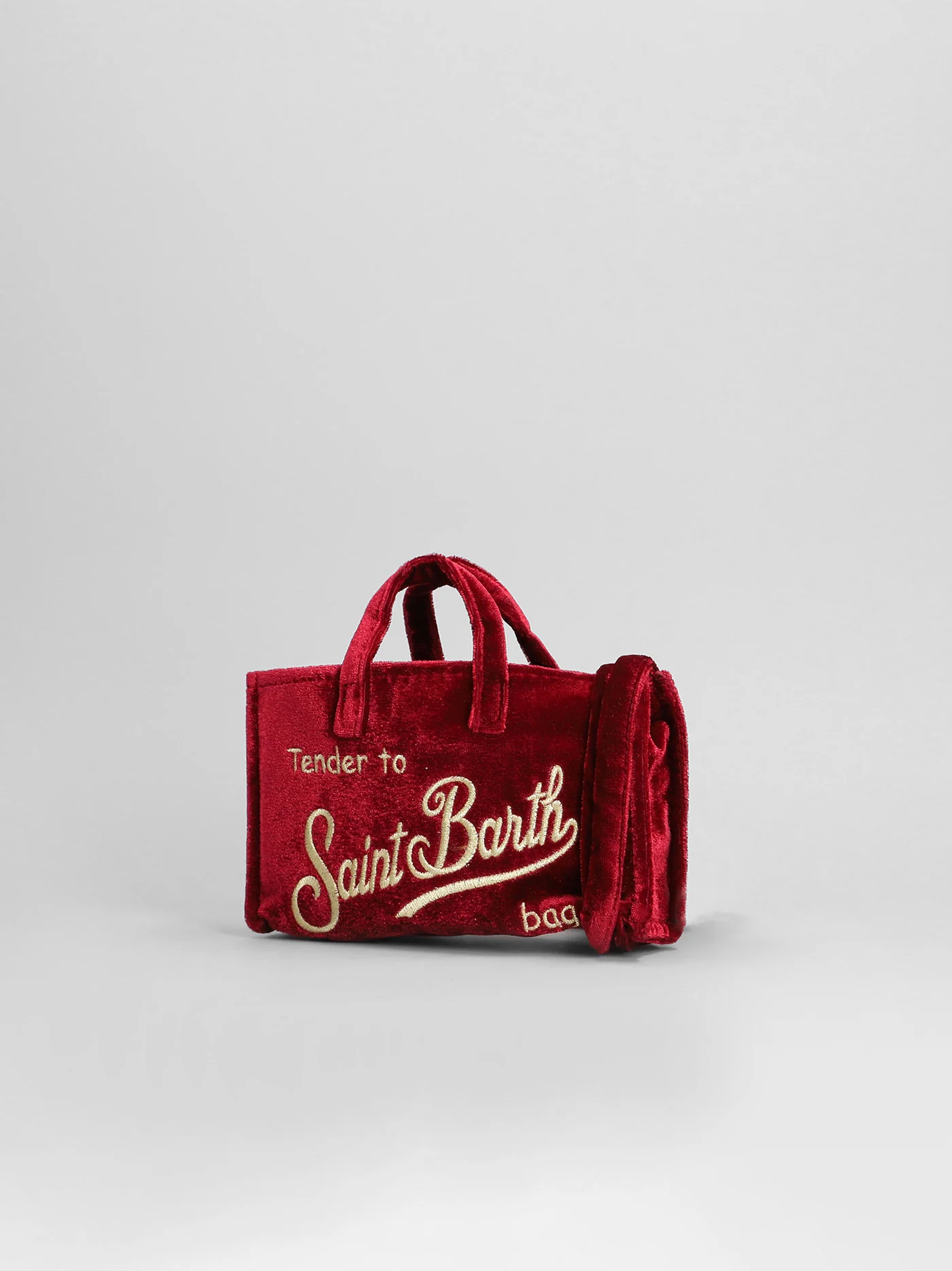 Phone bag Shoulder bag in bordeaux polyester - Image 2