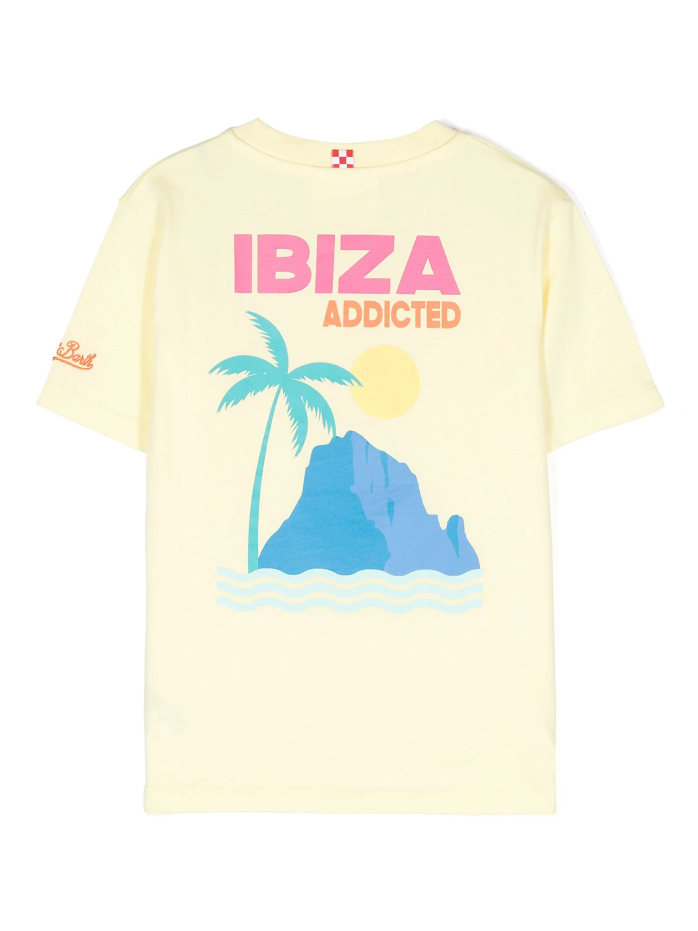 Tshirt boy T-Shirt in yellow cotton - Image 2
