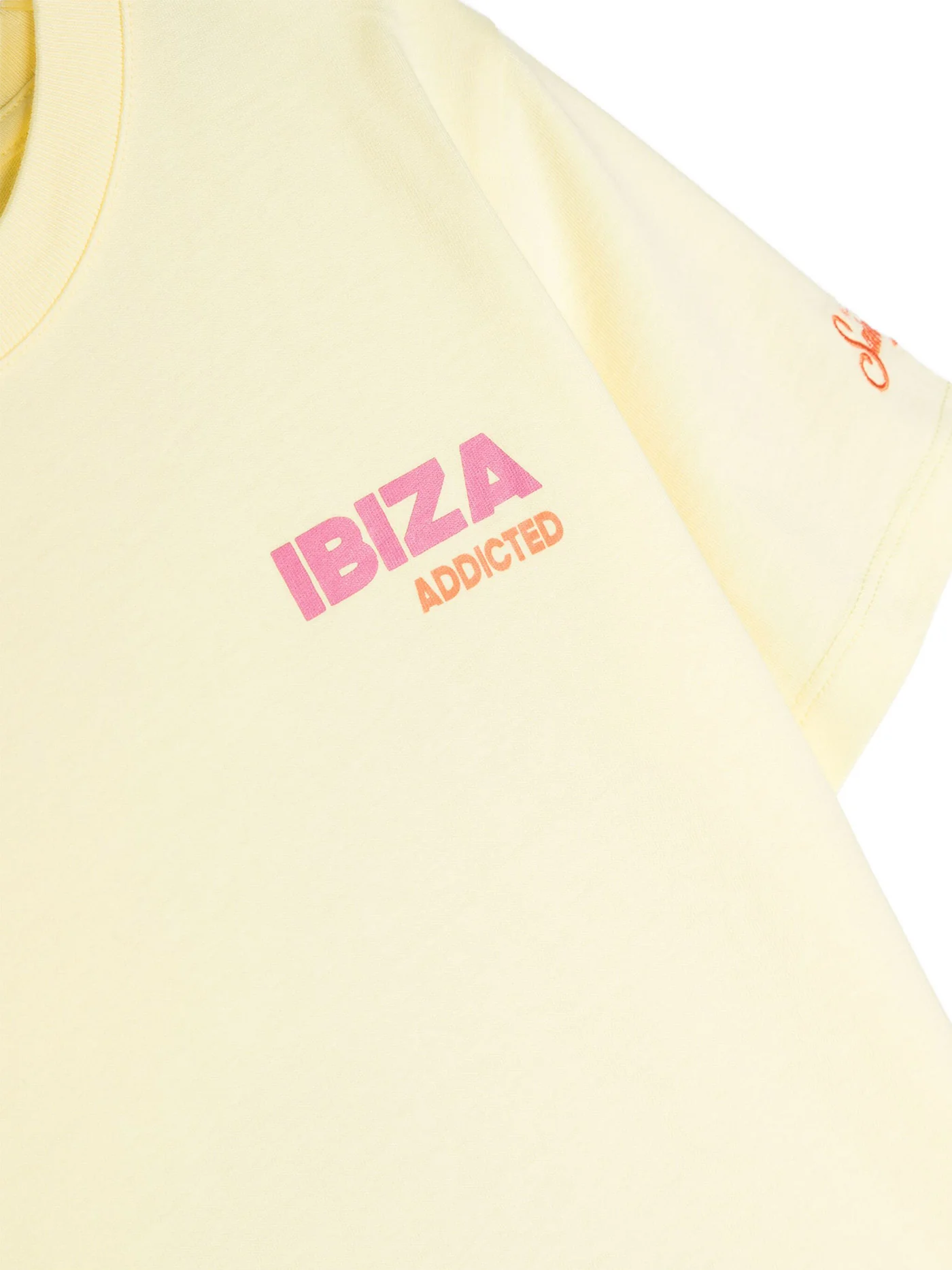Tshirt boy T-Shirt in yellow cotton - Image 3