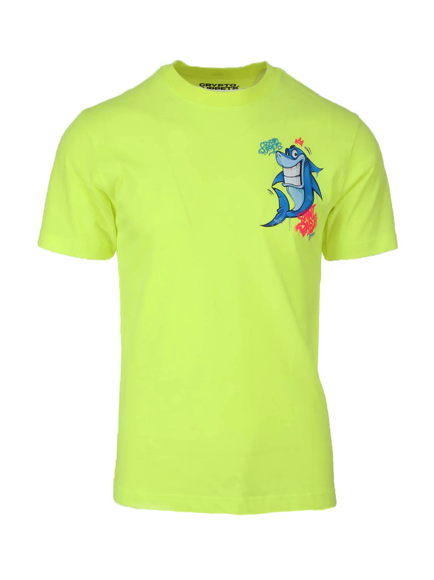 Tshirt boy T-Shirt in yellow cotton