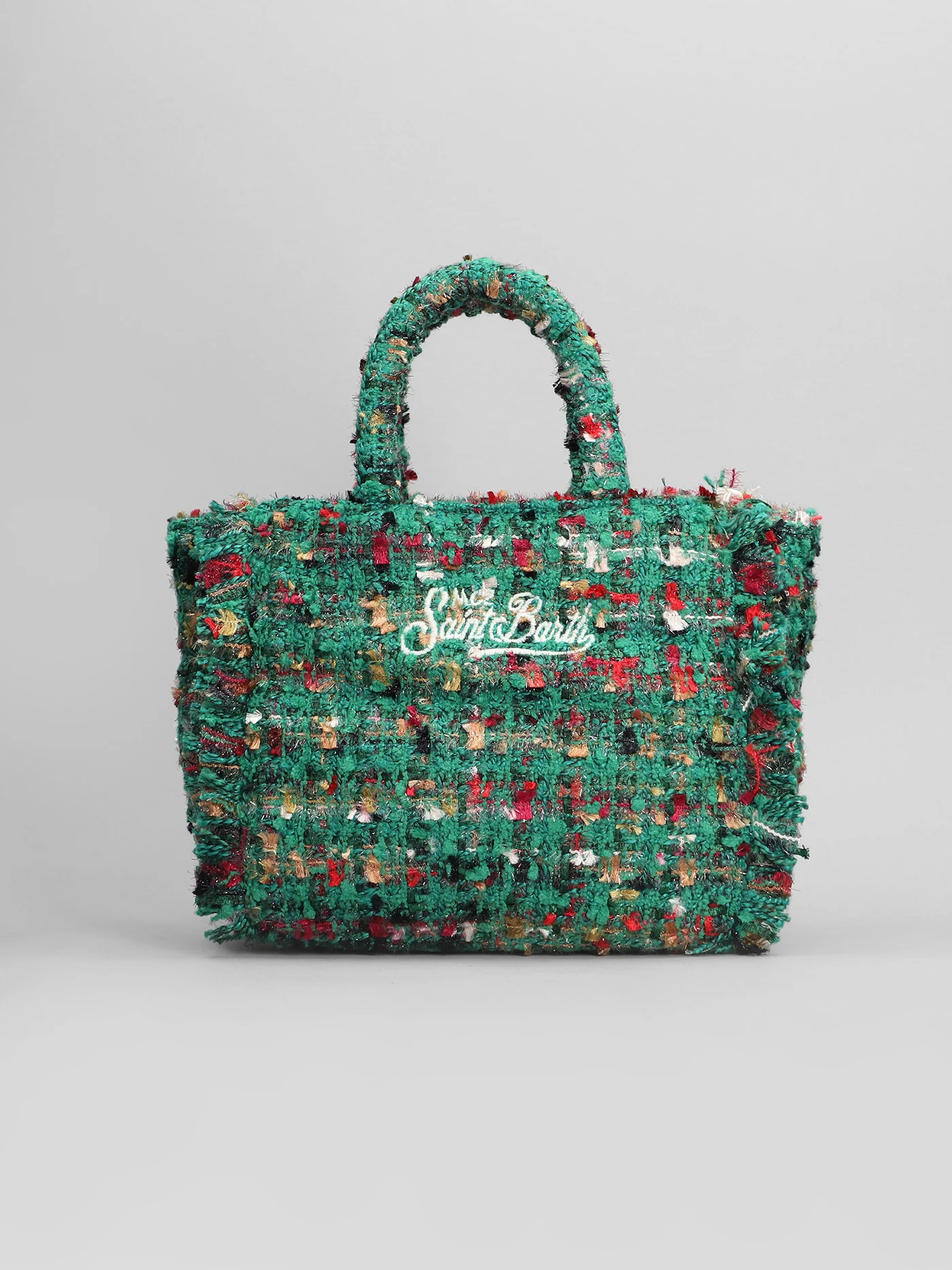 Vanity mini classic Tote in green polyester - Image 3
