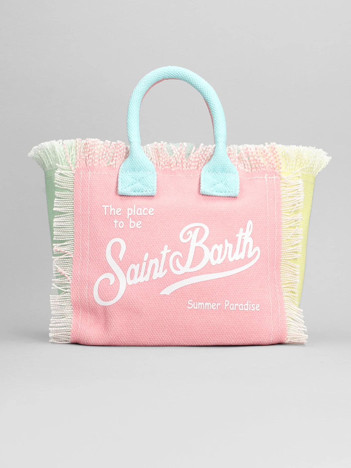 Vanity mini Hand bag in multicolor cotton - Image 3
