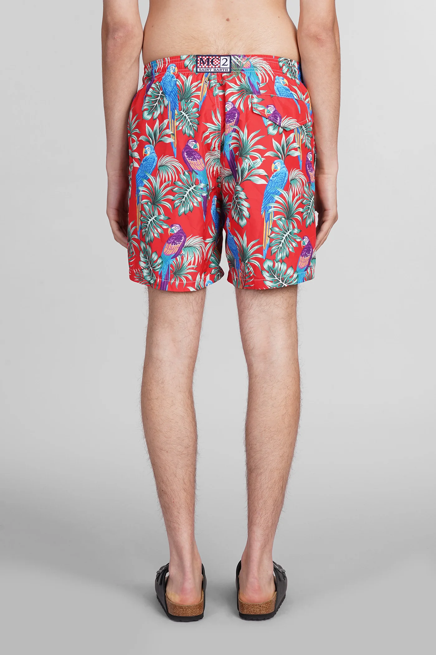 Lighting Beachwear in red polyester - Image 2