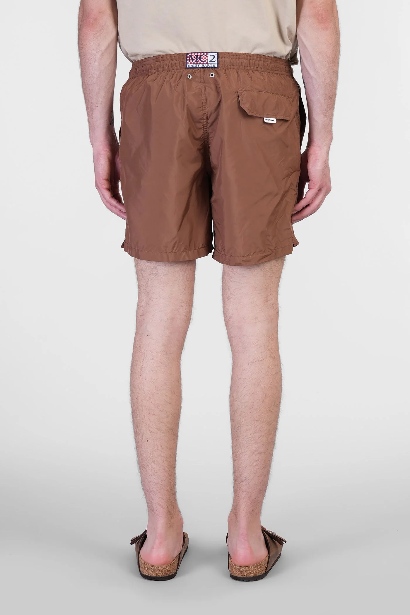 Lighting pantone Beachwear in brown polyamide - Image 3