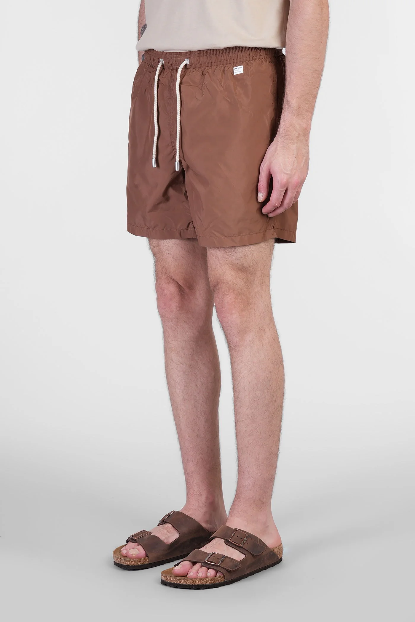 Lighting pantone Beachwear in brown polyamide - Image 4