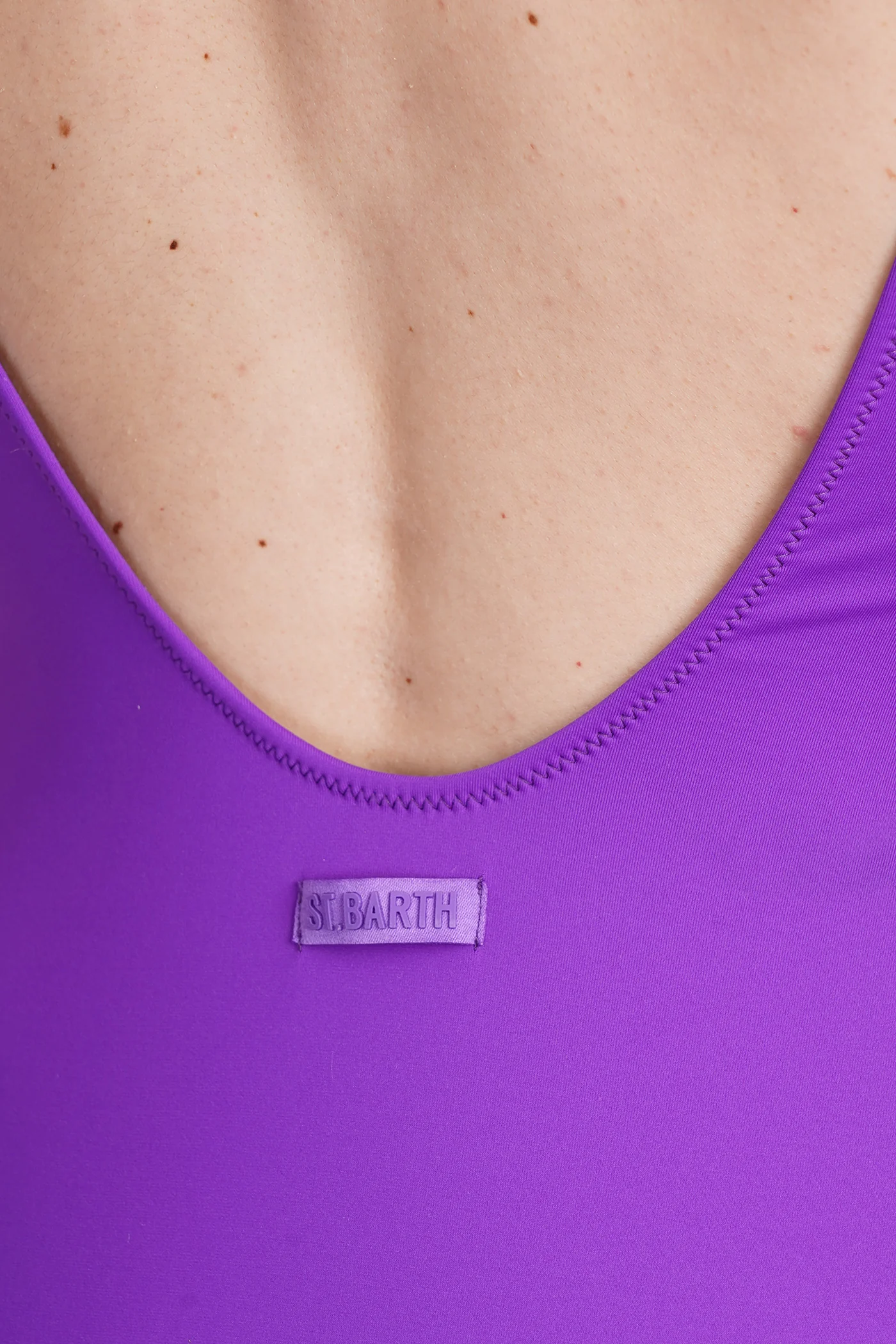Lora Beachwear in Viola polyamide - Image 4