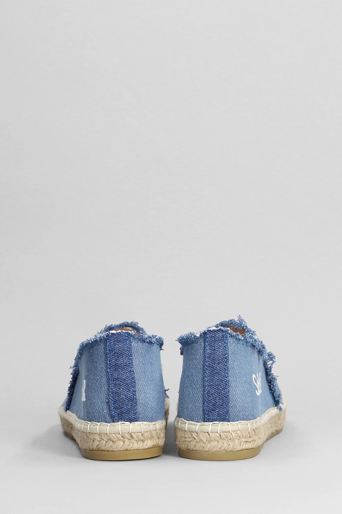 Mogan Espadrilles in blue cotton - Image 4