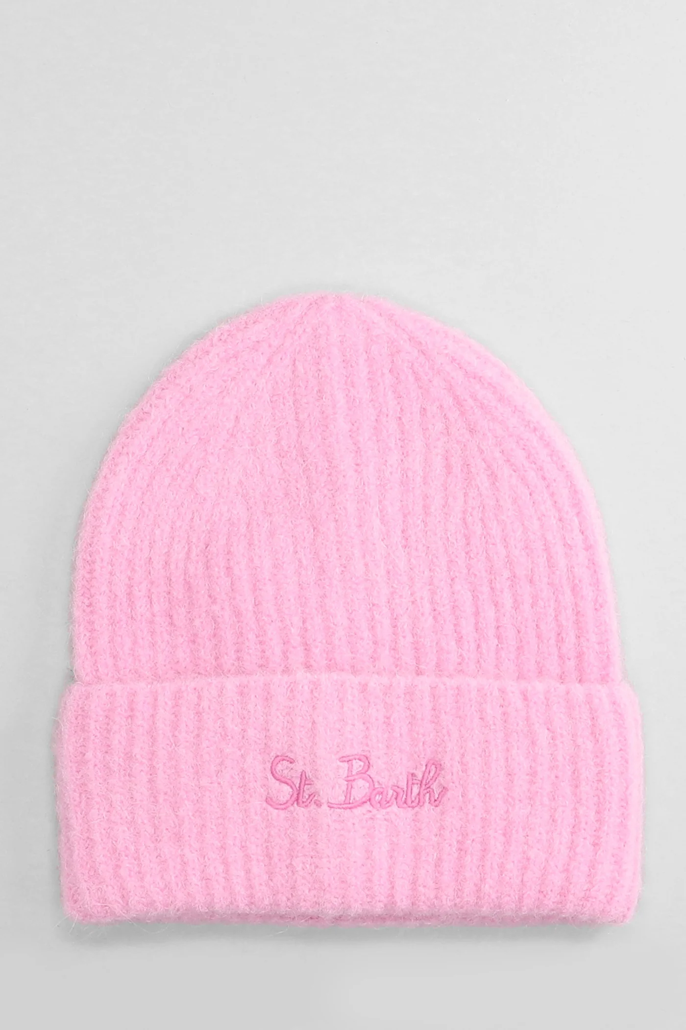 Moss Hats in rose-pink wool