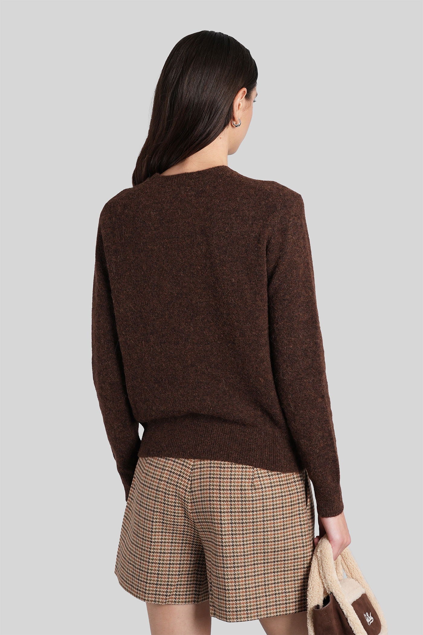 New queen alpaca Knitwear in brown Alpaca - Image 3
