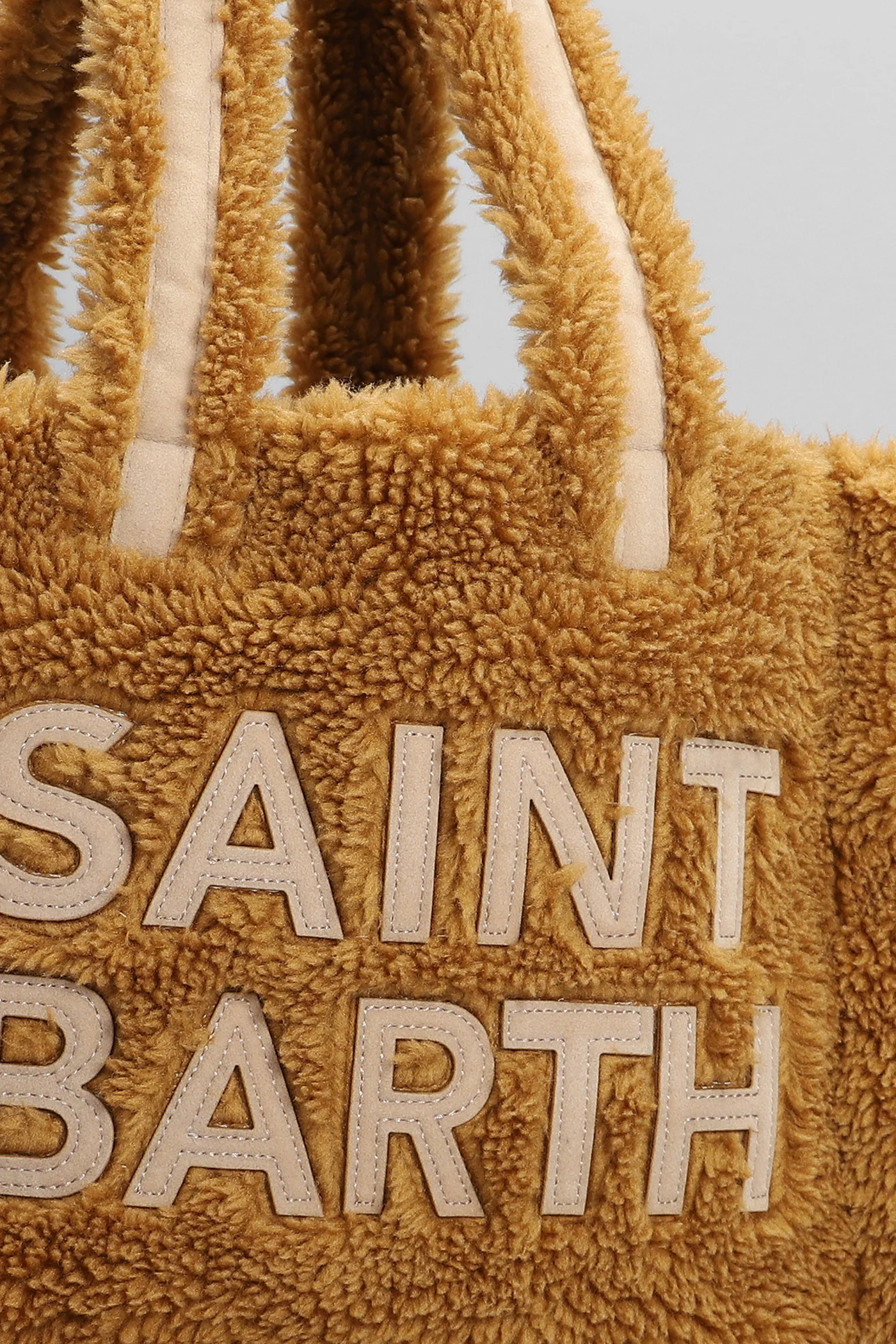 Soft gab s Tote in brown polyester - Image 4