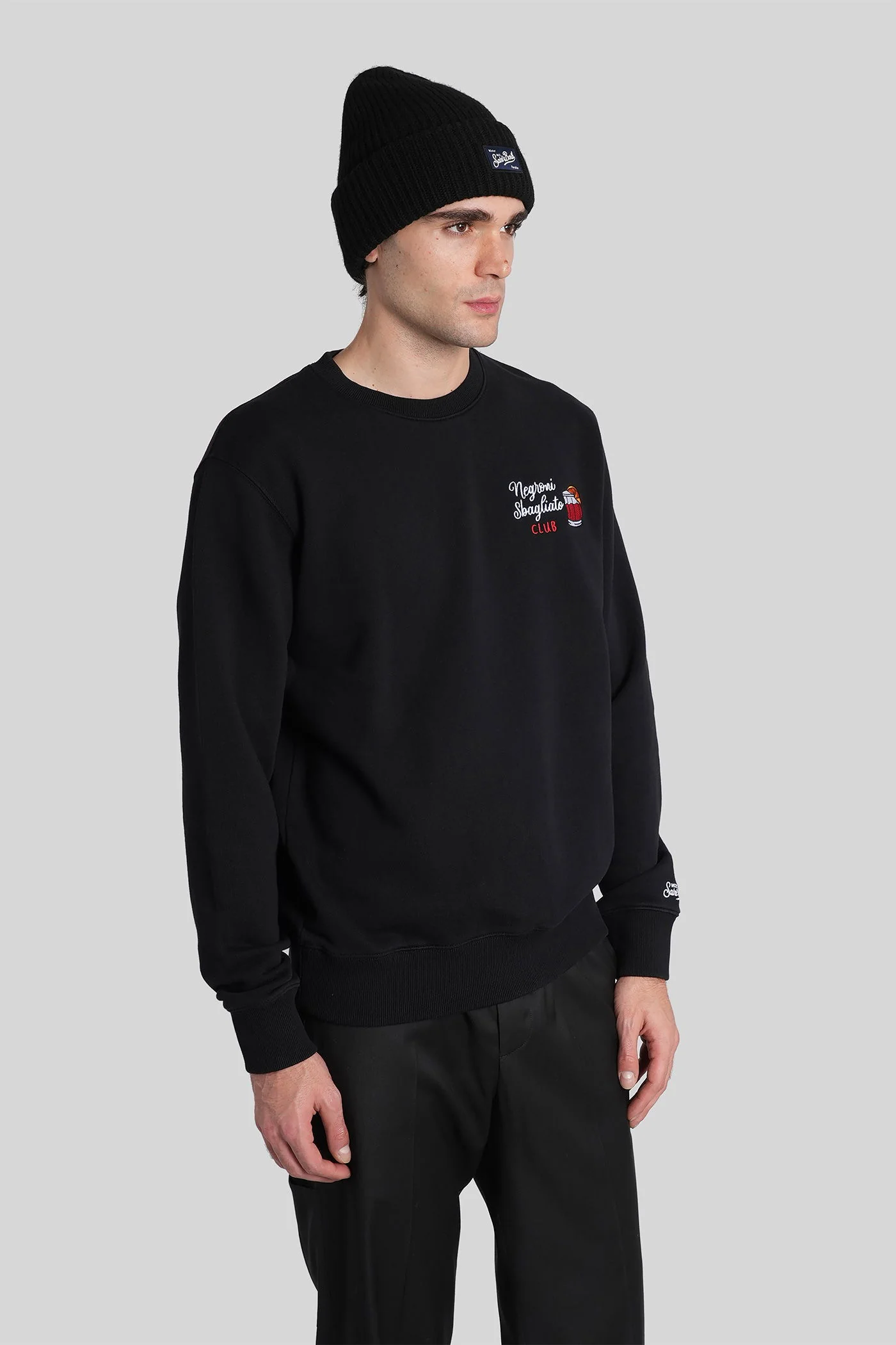 Soho n light Sweatshirt in black cotton - Image 4