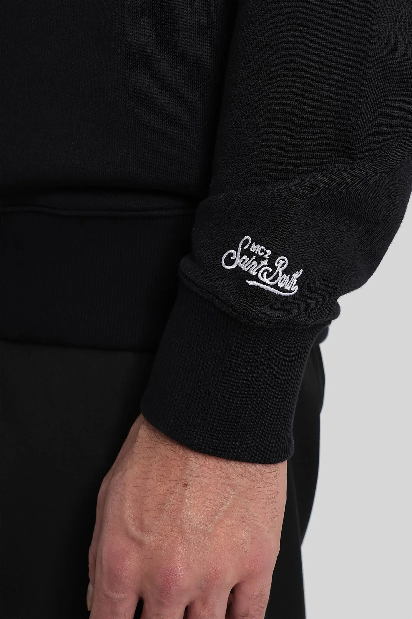 Soho n light Sweatshirt in black cotton - Image 5