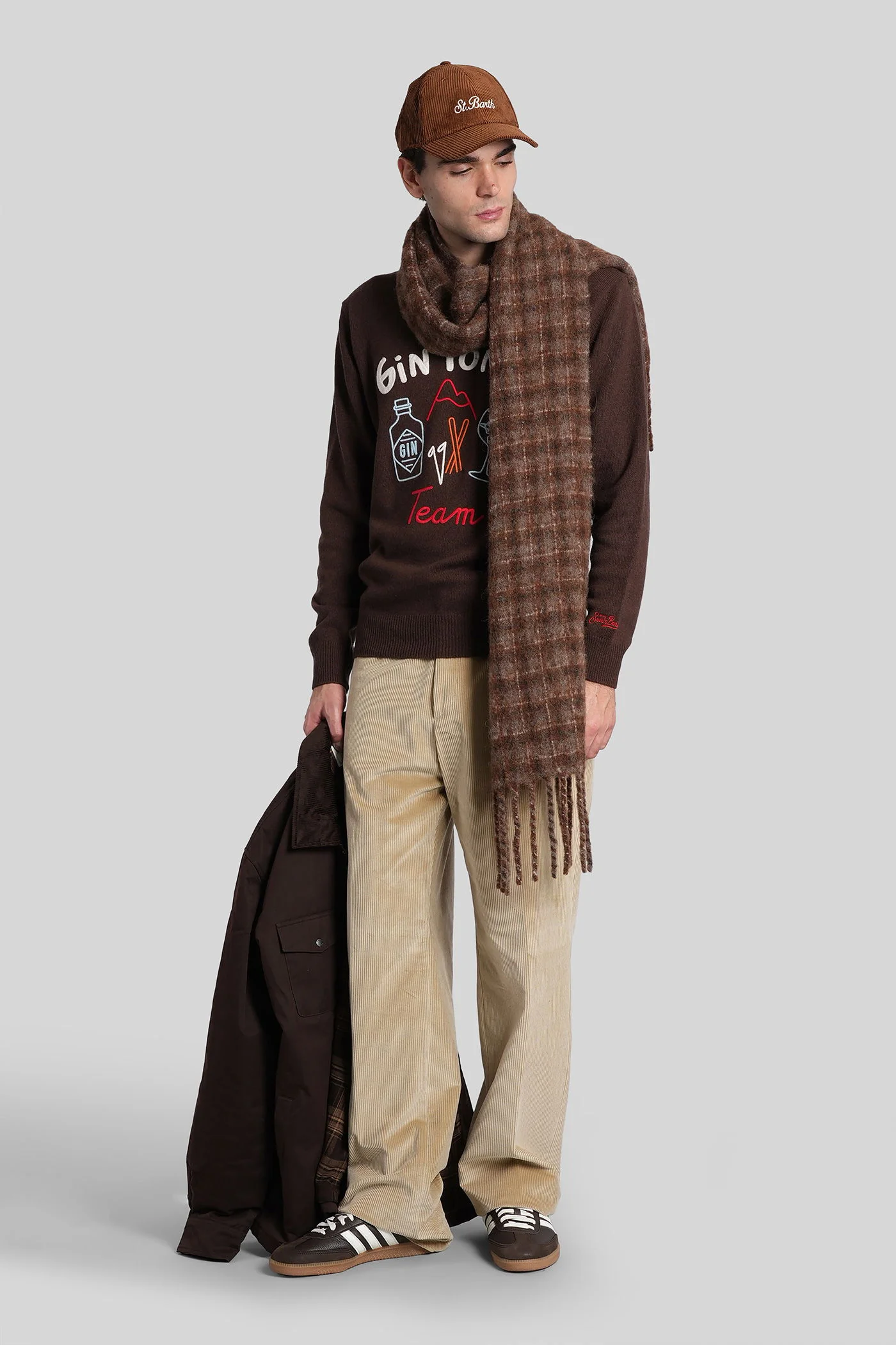 Soho n Sweatshirt in brown cotton - Image 2