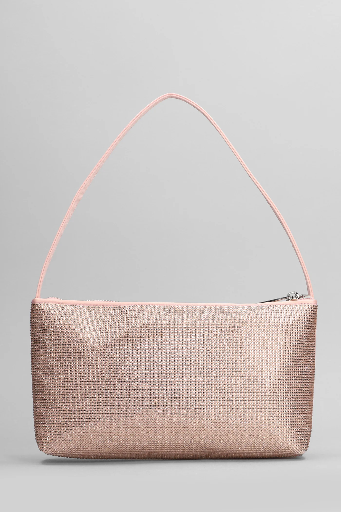 Strassy Shoulder bag in rose-pink polyester - Image 3