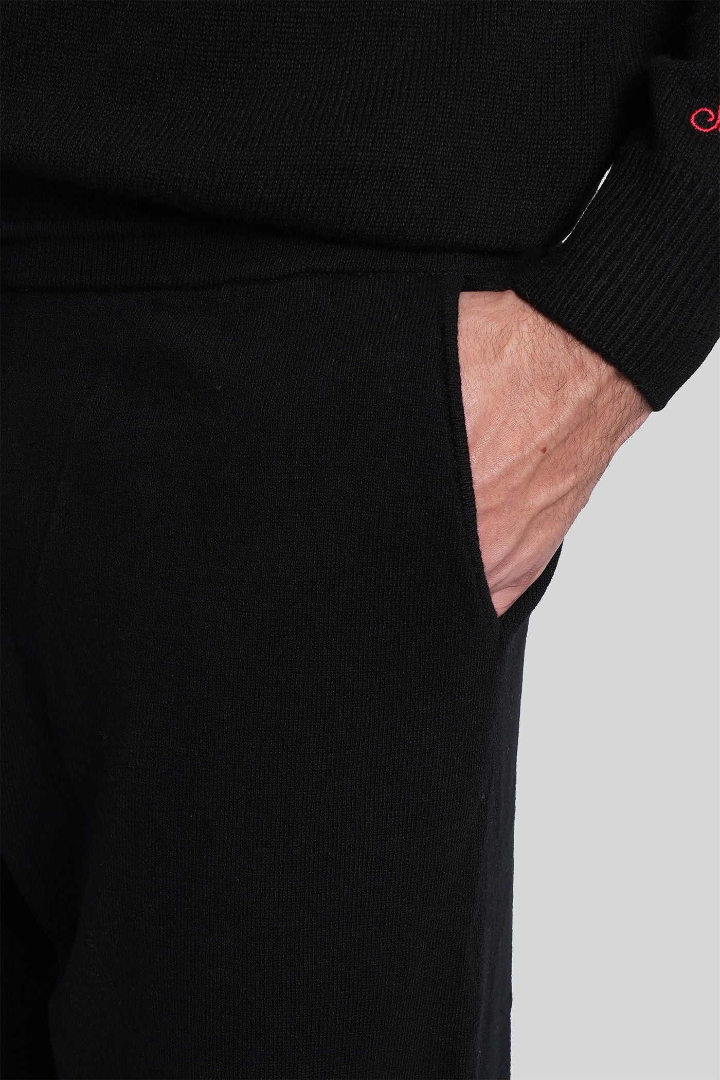 Trafalgar Pants in black wool - Image 5