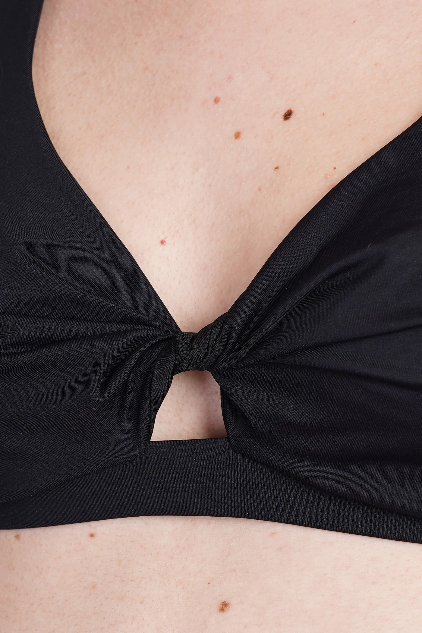 Tristan Beachwear in black polyamide - Image 4