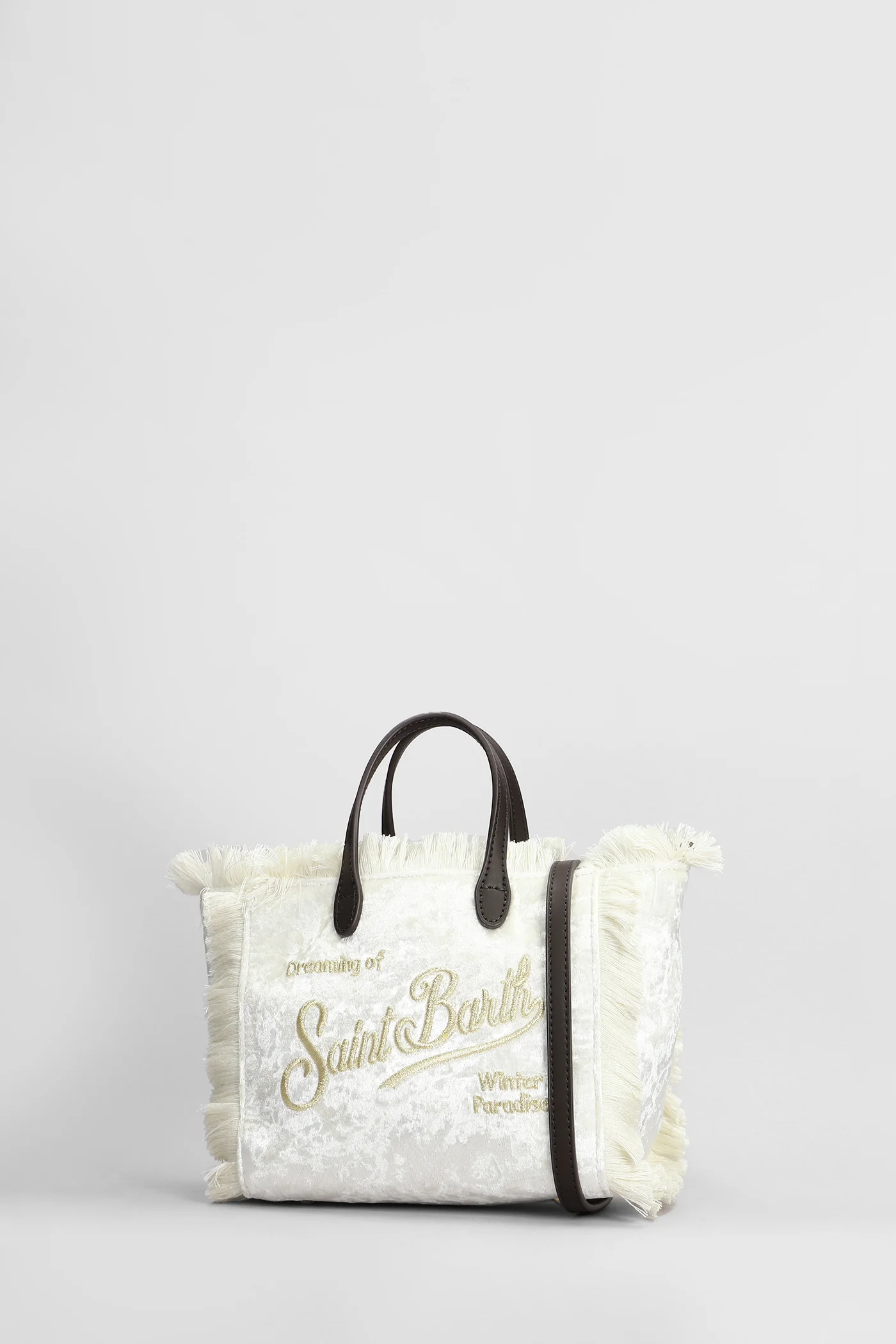 Vanity mini w Tote in beige polyester - Image 2