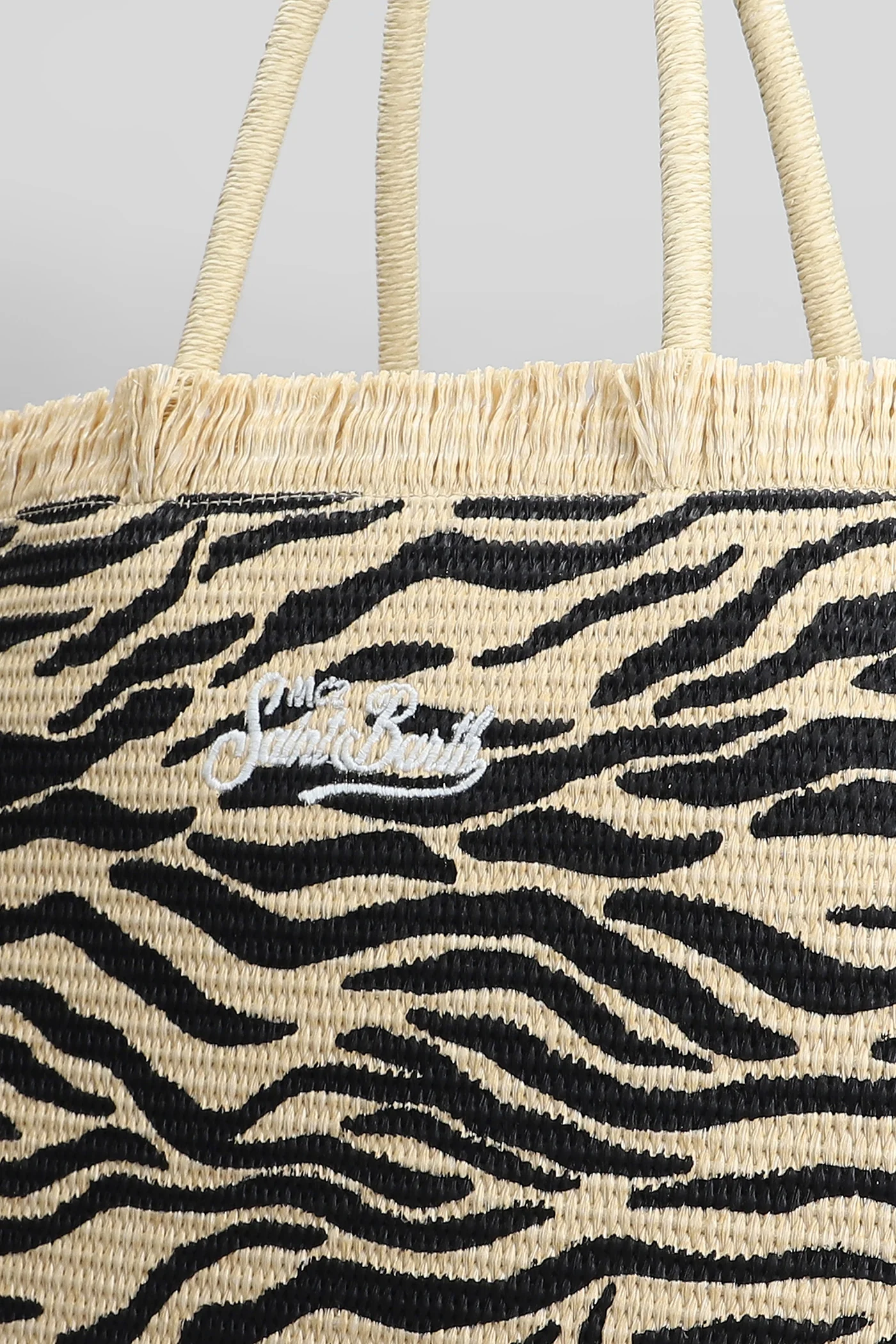 Vanity straw n Tote in beige Polypropylene - Image 4