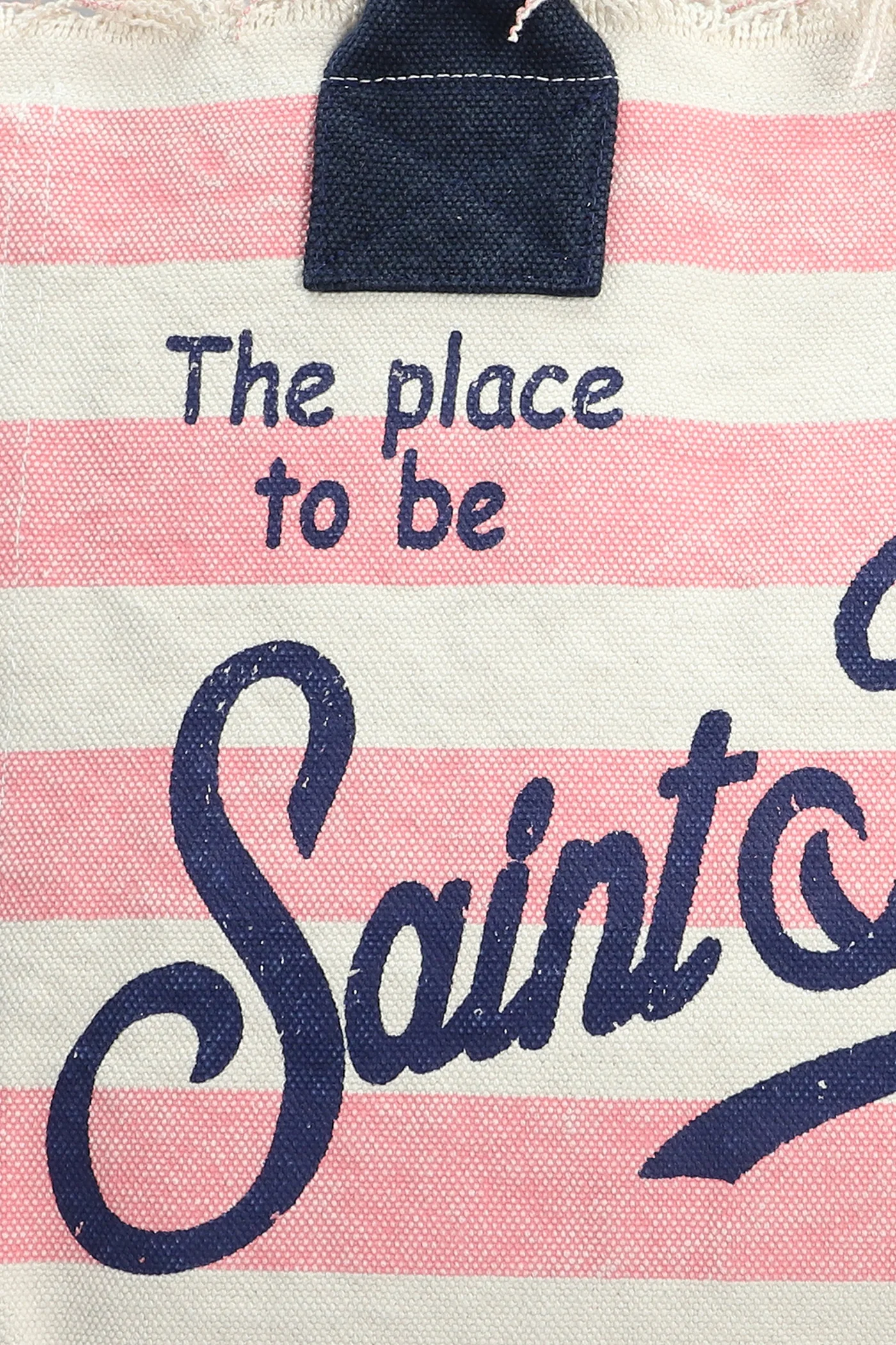 Vanity Tote in beige cotton - Image 4