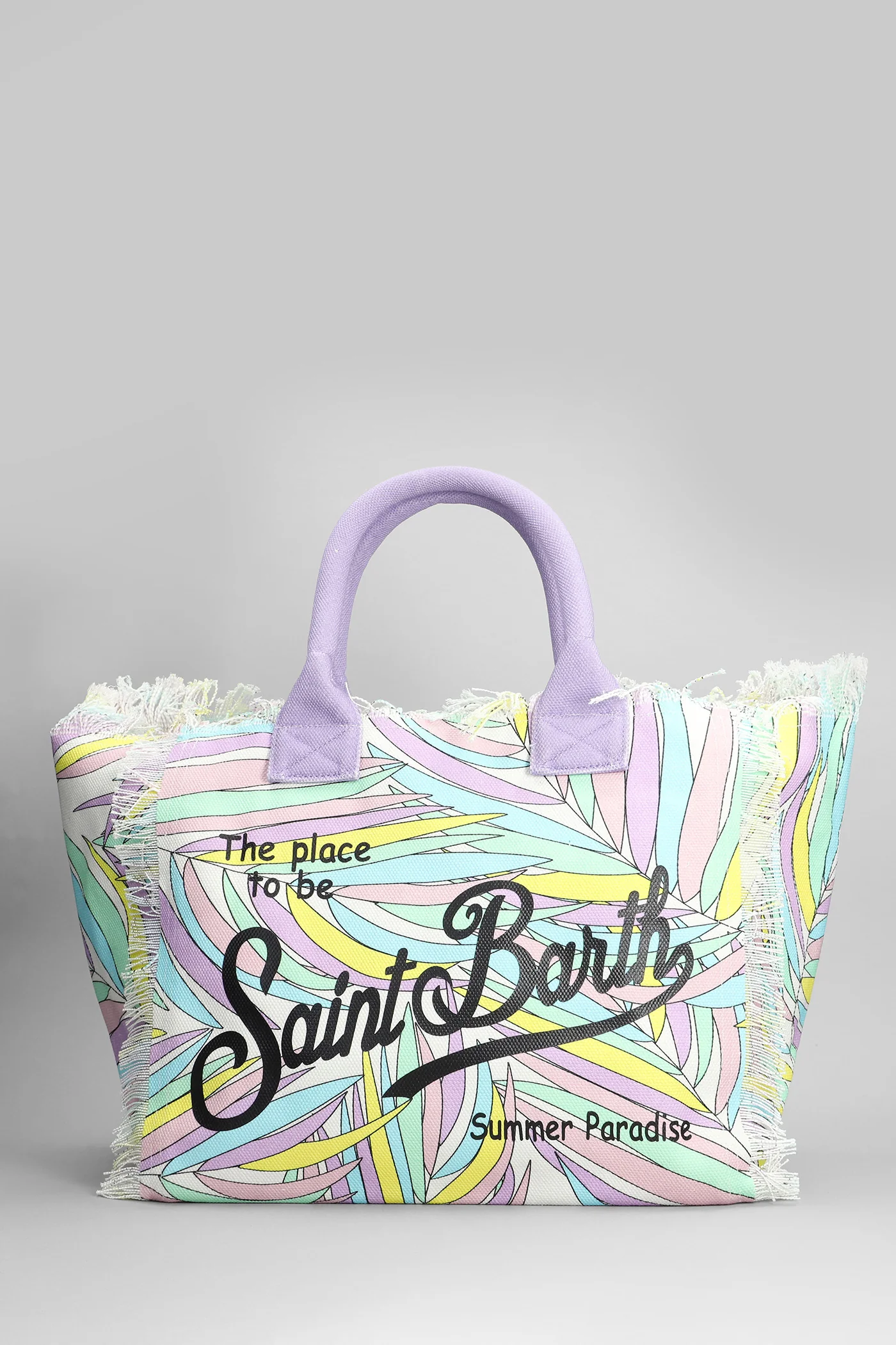 Vanity Tote in multicolor cotton - Image 3
