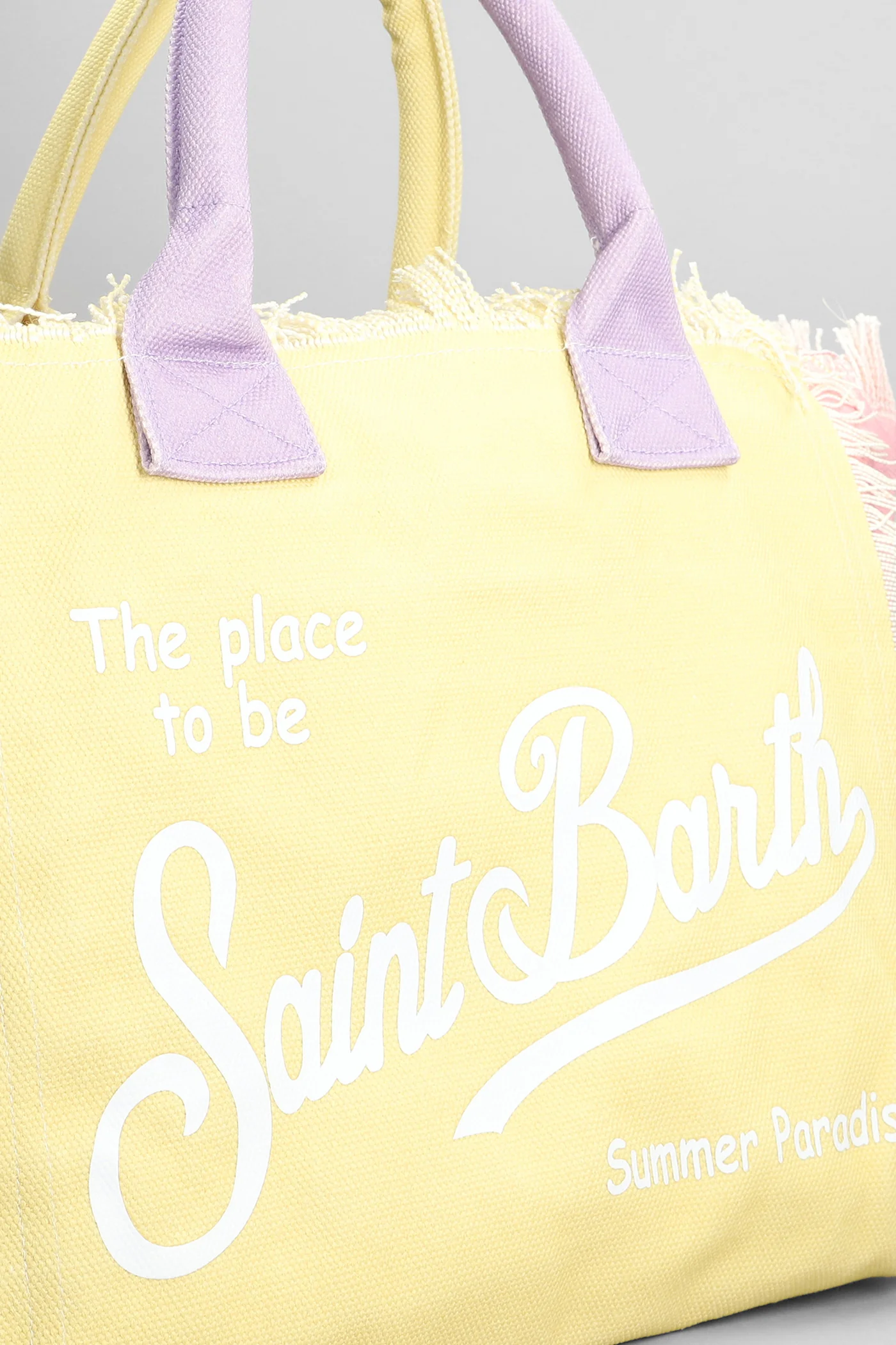 Vanity Tote in multicolor cotton - Image 3