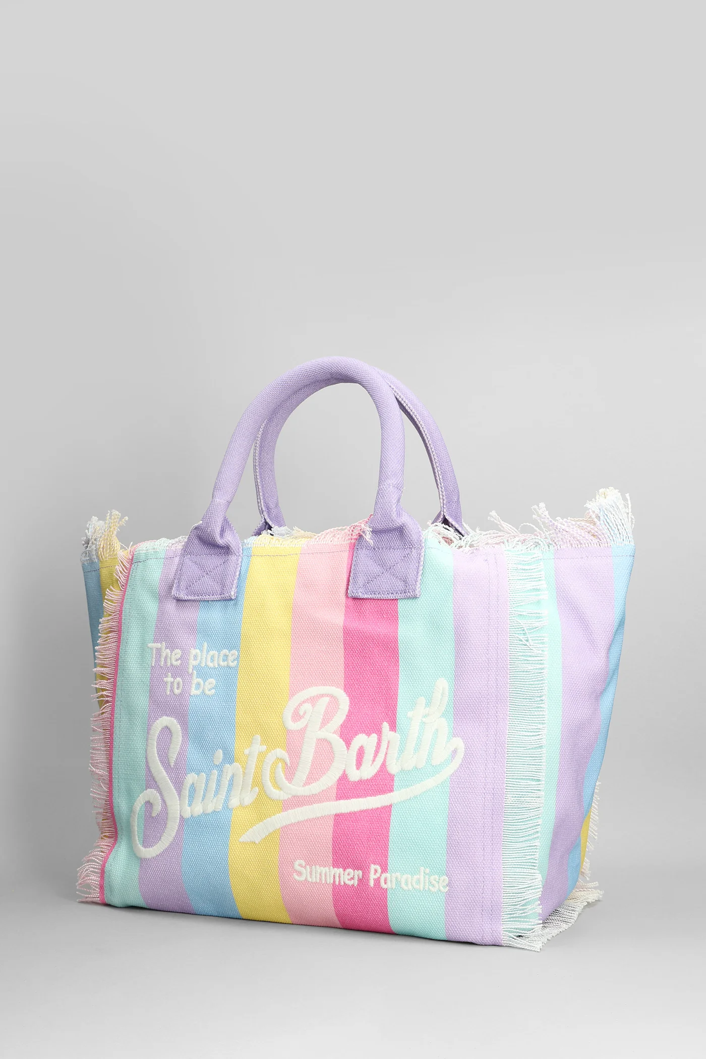 Vanity Tote in multicolor cotton - Image 2