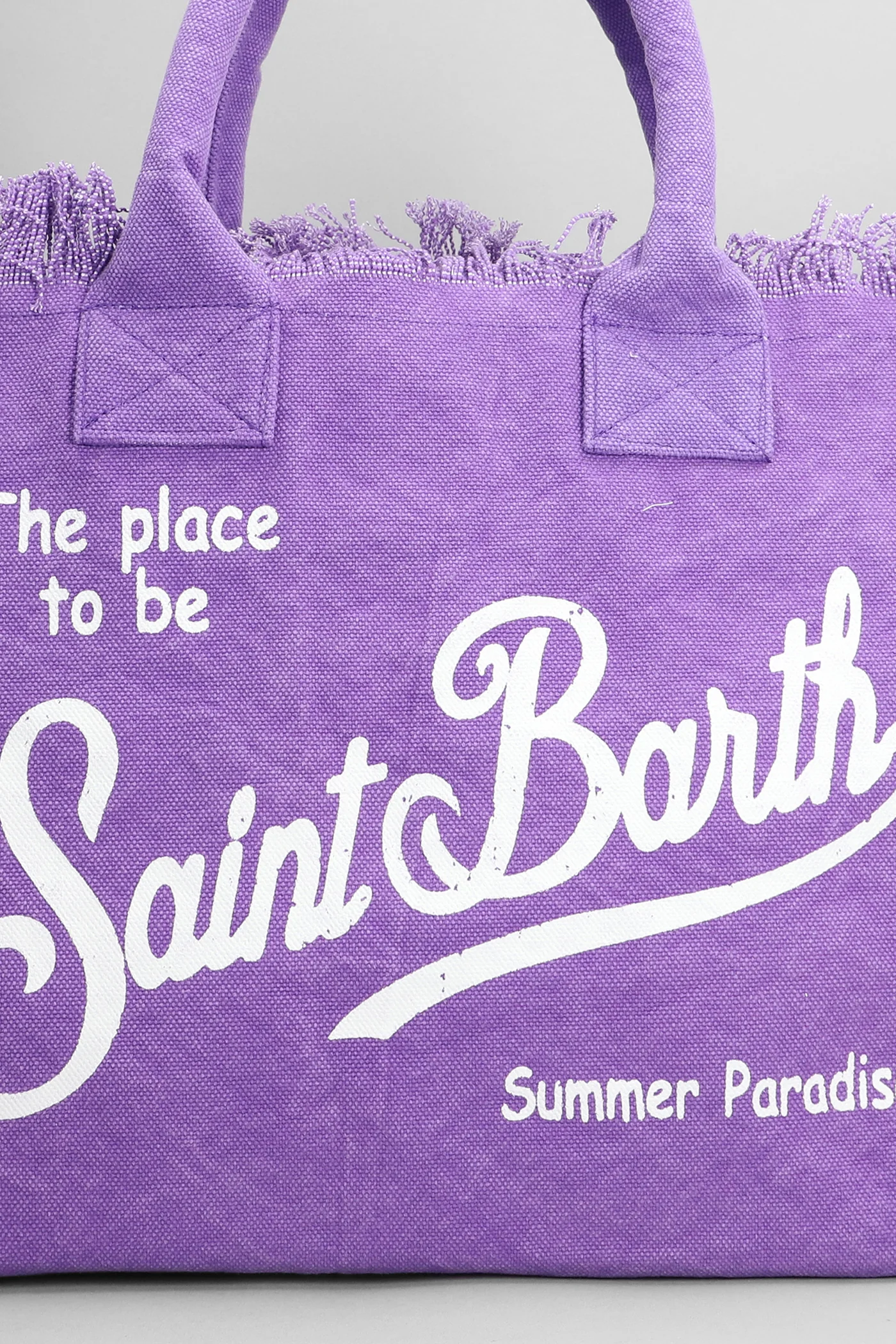 Vanity Tote in Viola cotton - Image 4