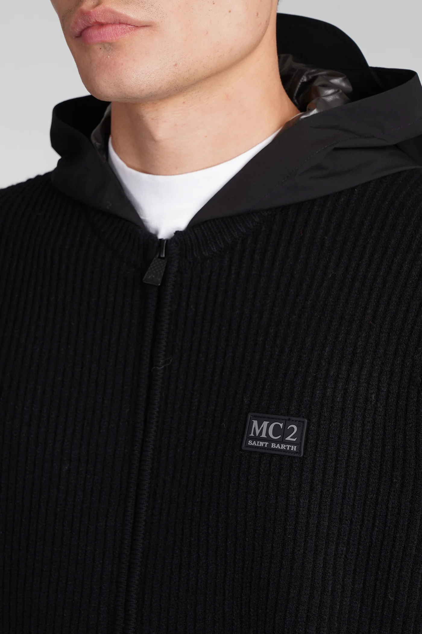 Wiberg Knitwear in black wool - Image 5