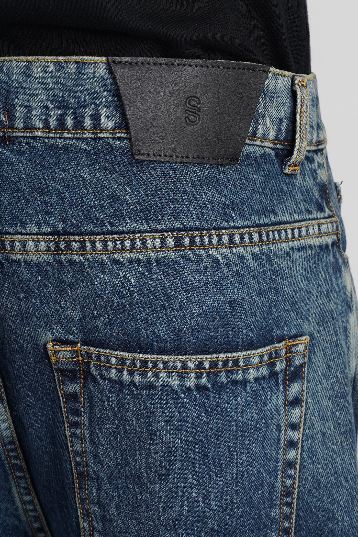 Jeans in blue cotton - Image 5