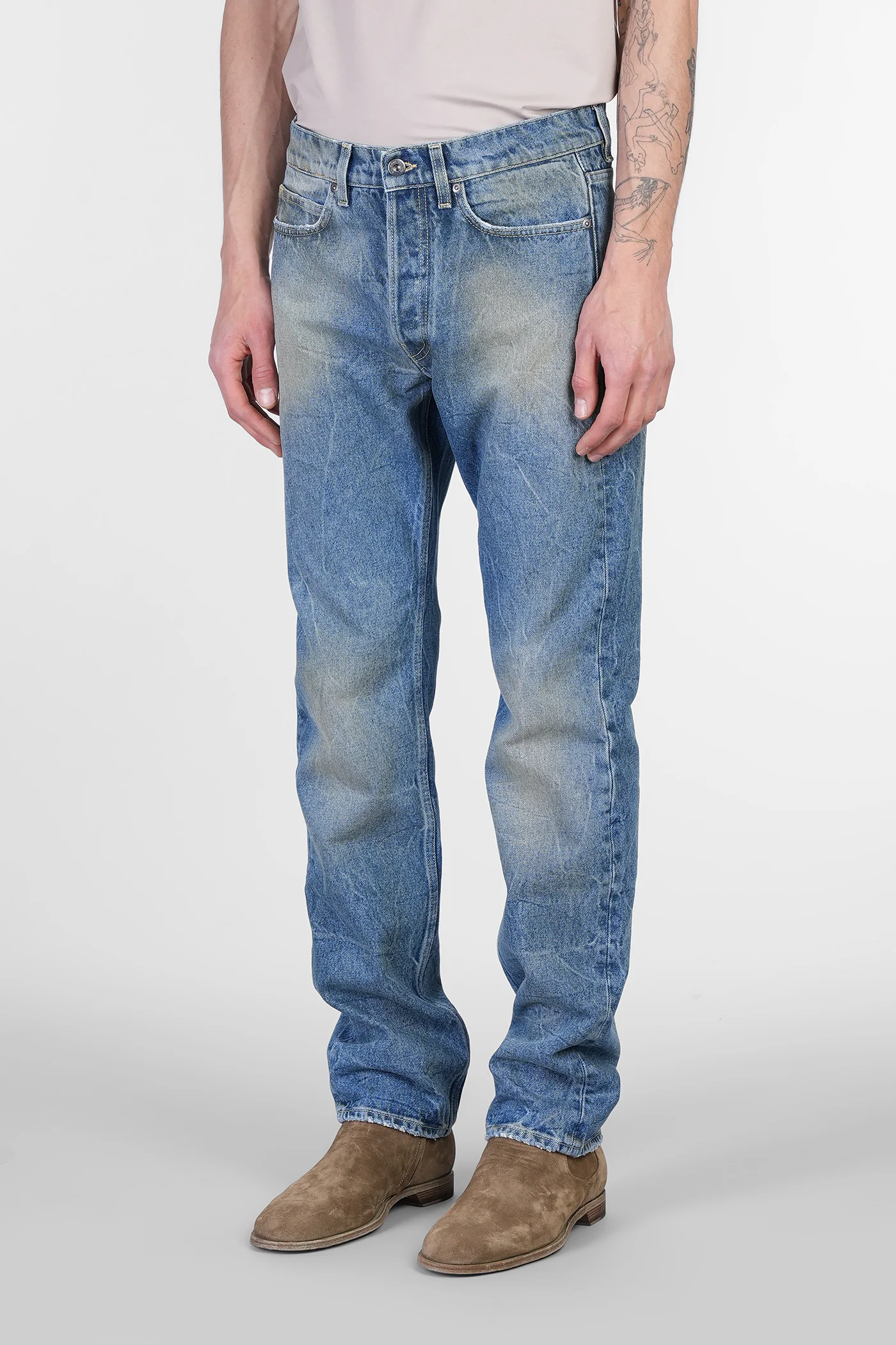 Jeans in blue denim - Image 4