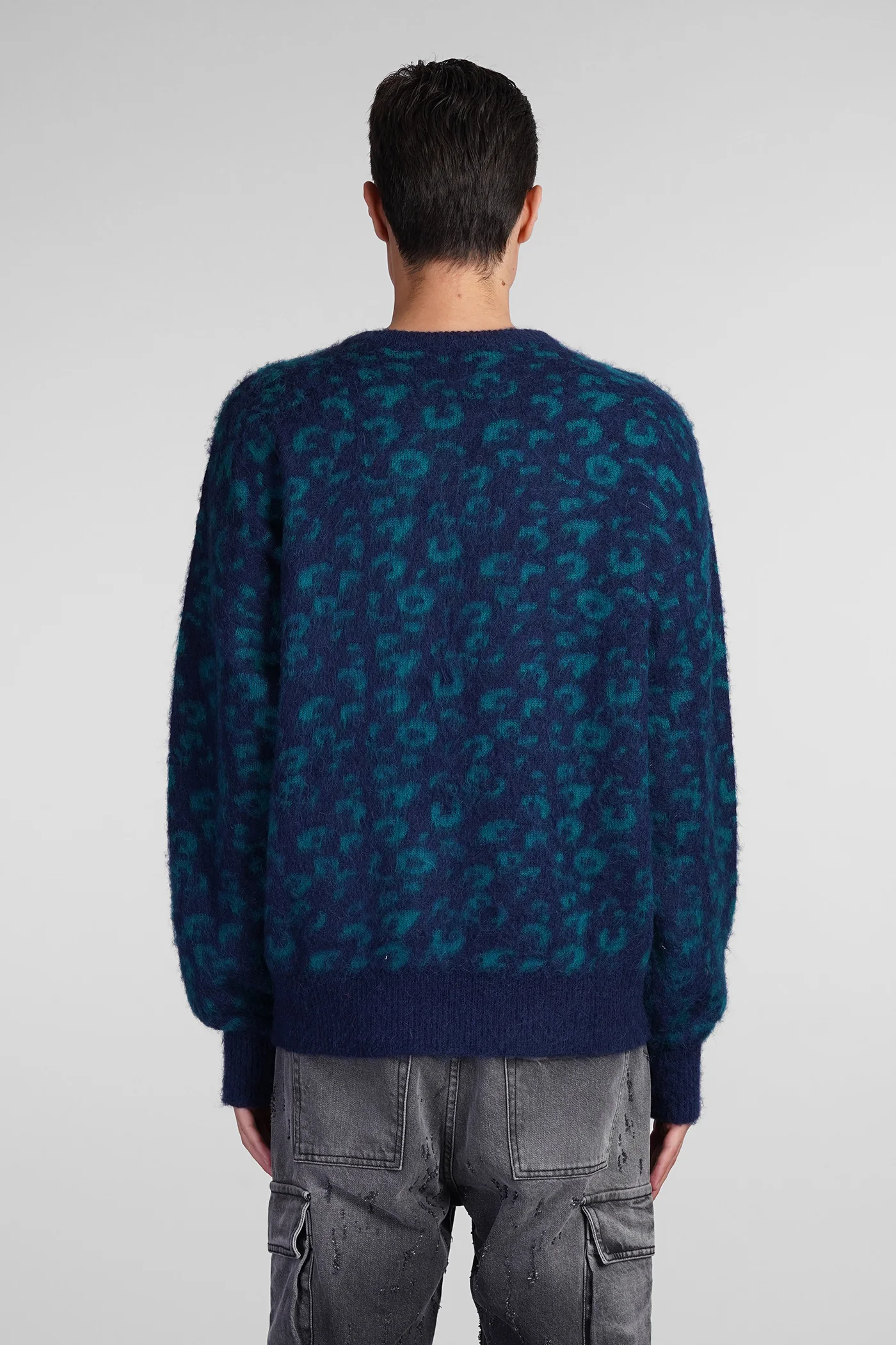 Knitwear in blue polyamide - Image 3