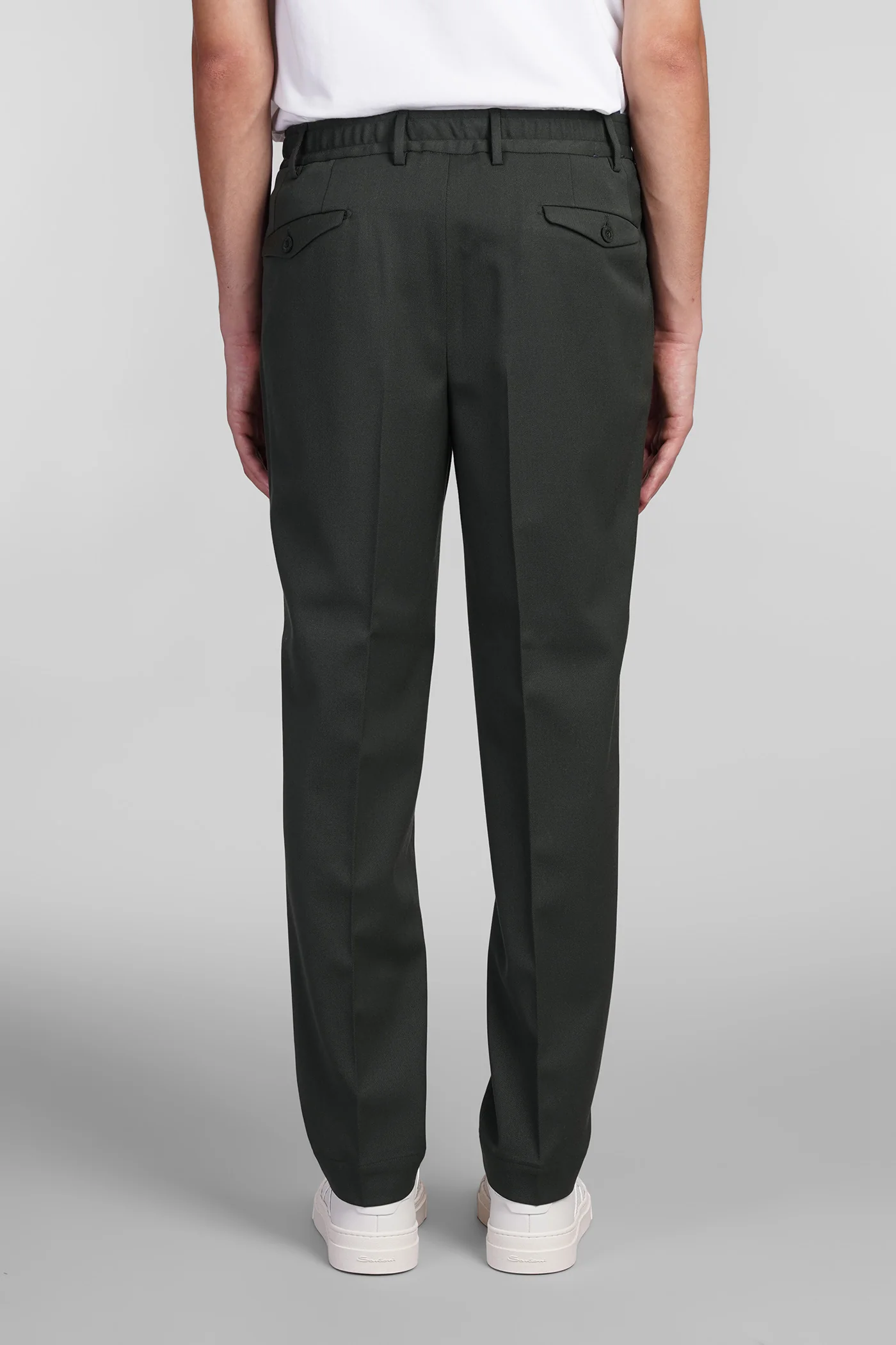 Irno viag Pants in green polyester - Image 3
