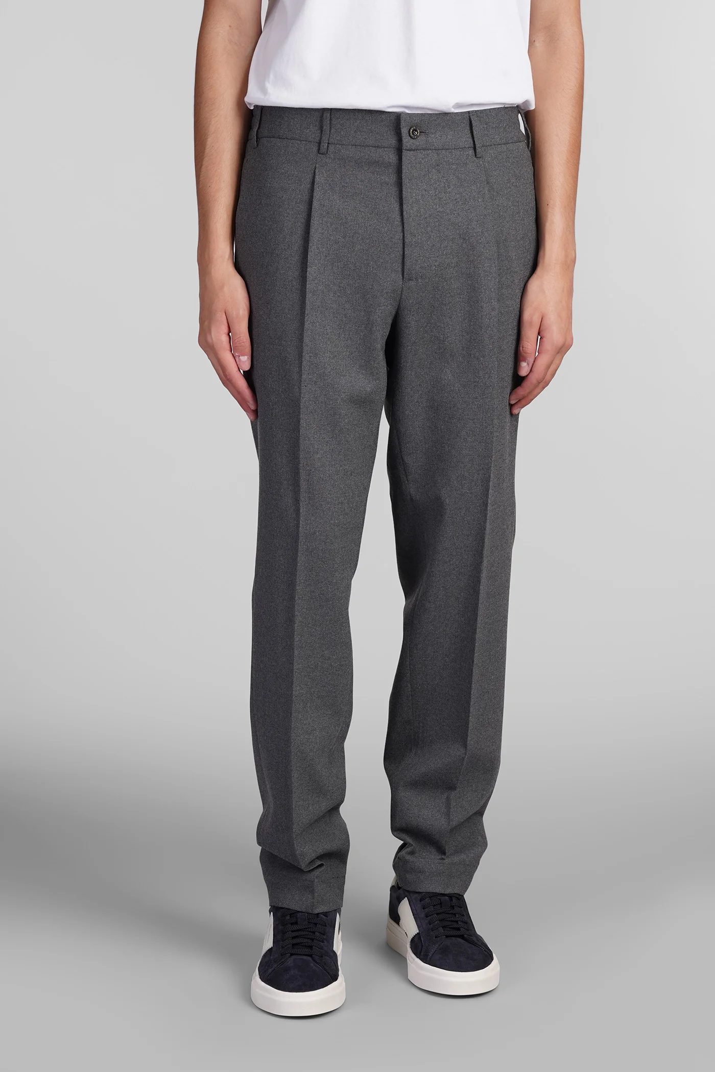 Irno viag Pants in grey polyester