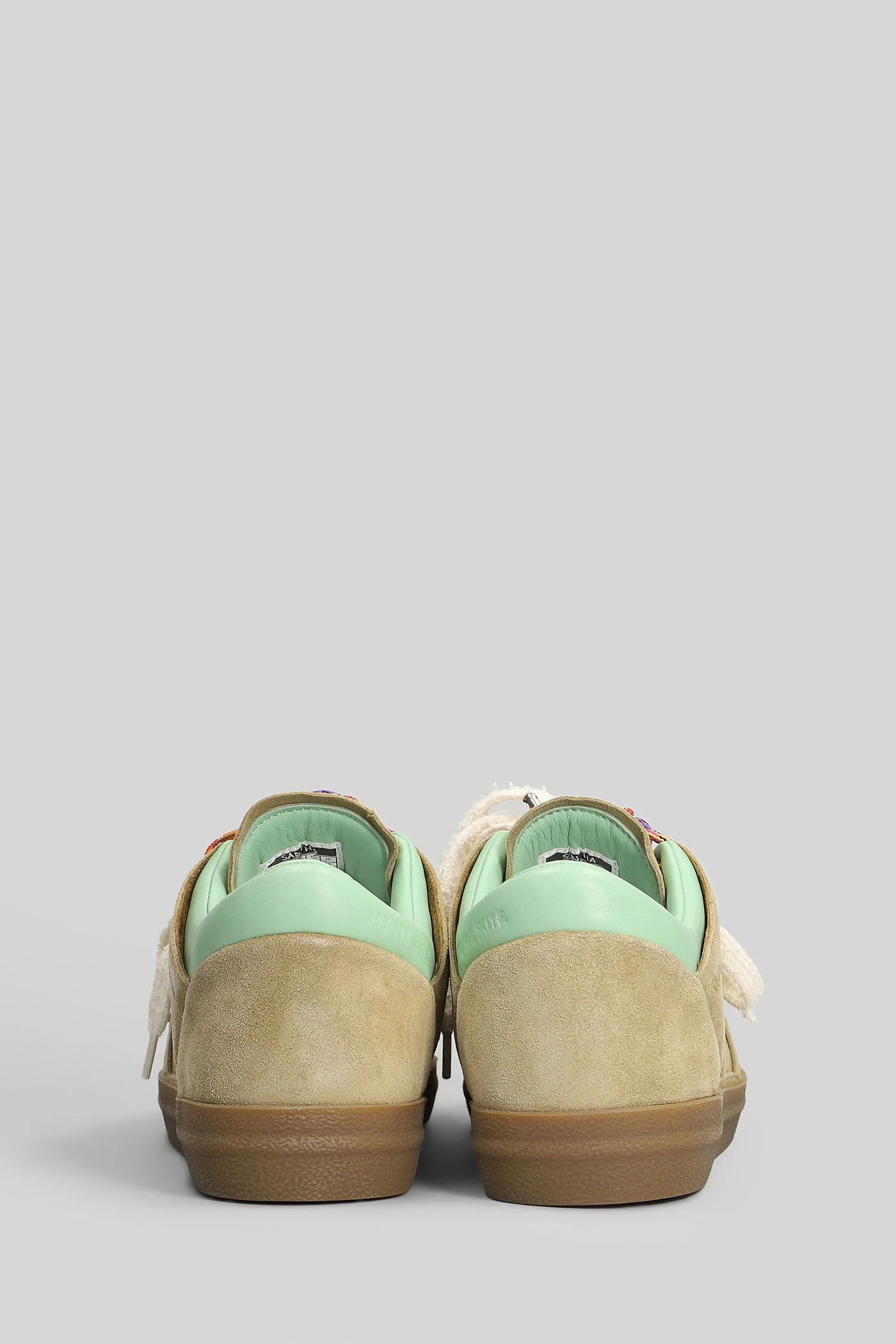 Love Park Sneakers in beige suede - Image 4
