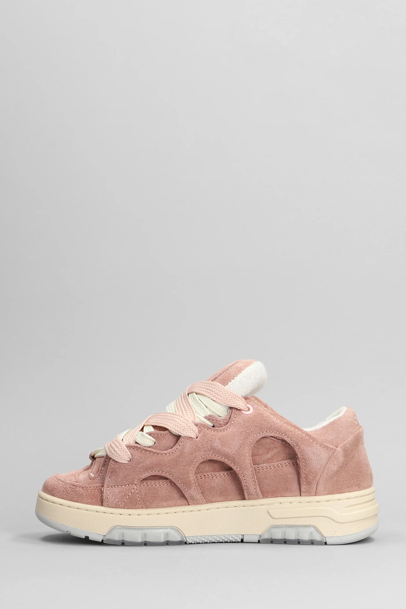 Santha 1 Sneakers in rose-pink suede - Image 18